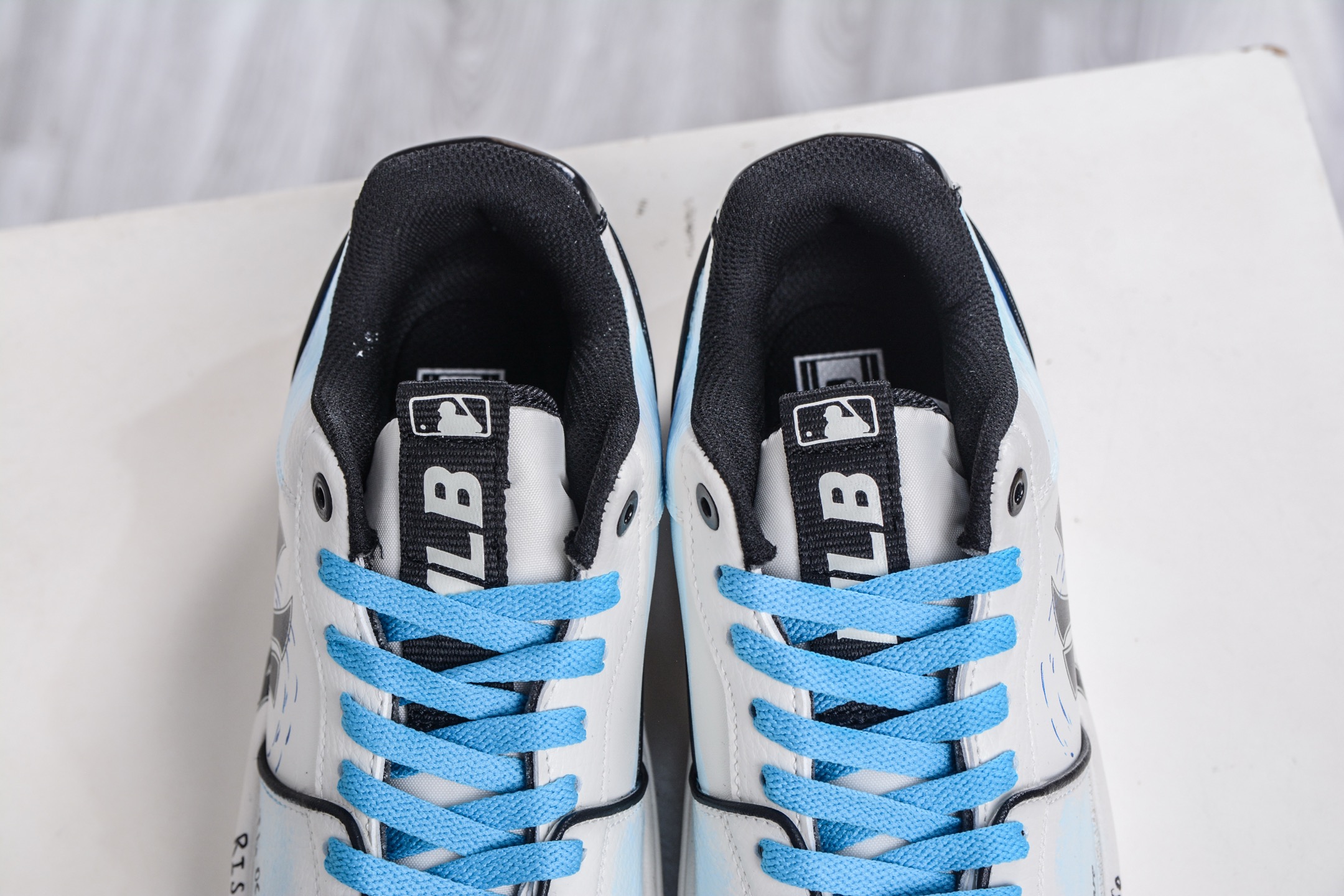 260 MLBChunky Liner 三川原野制造 蓝鲸低吟 海洋守护 涂鸦定制配色学长鞋系 3ASXCA12N 50WHS