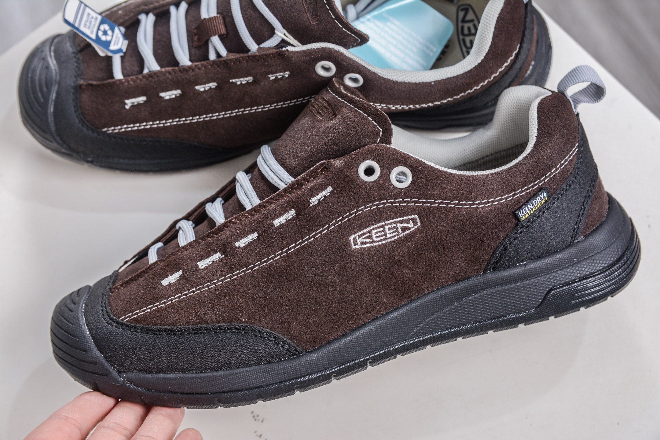 180 美国人气户外品牌-科恩Keen Jasper Rocks SP贾斯珀都市系列复古低帮系带户外风露营徒步登山运动训练鞋