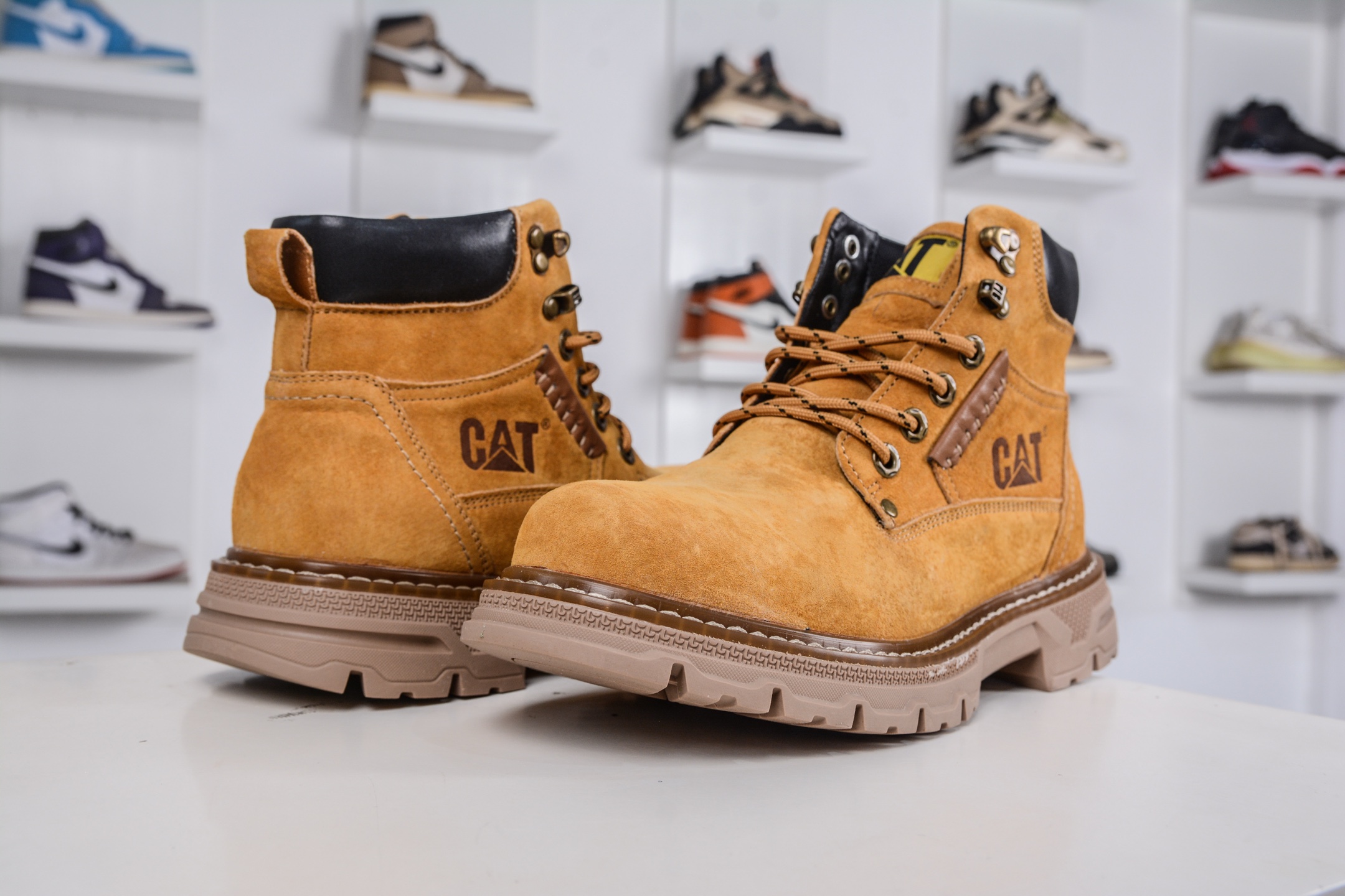 280 CAT卡特 户外工装休闲马丁靴大黄靴系列