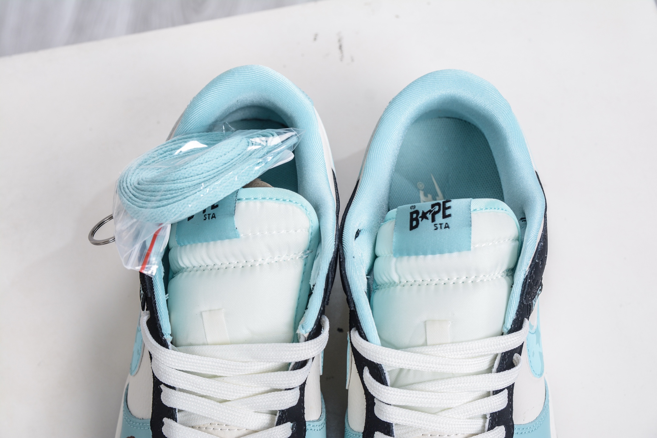 270 Nike SB Dunk Low x BAPE 猿人头联名-蓝白黑 SJ8888-002