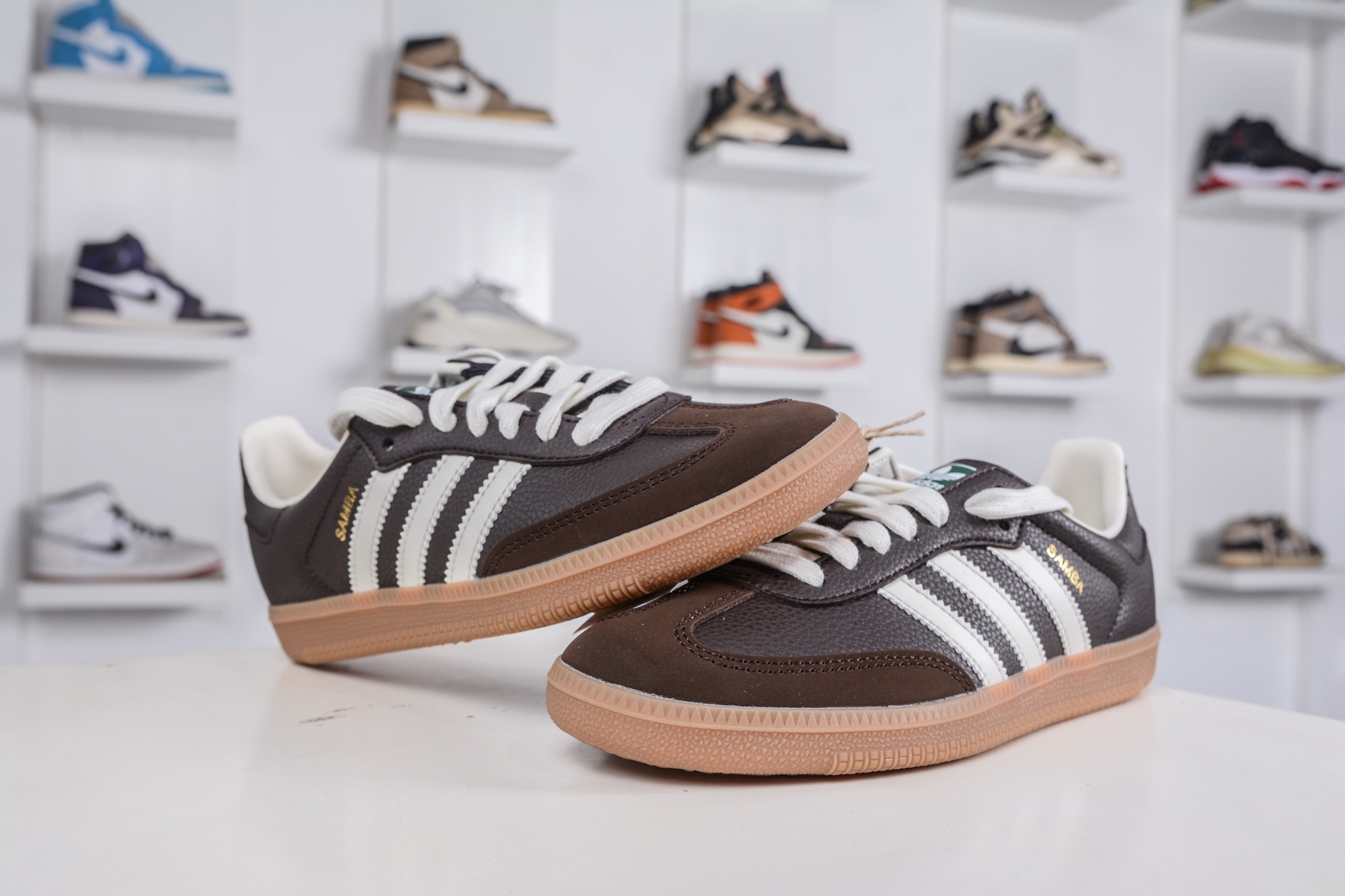 140 Adidas Samba 复古桑巴板鞋 这款桑巴鞋 JR0891