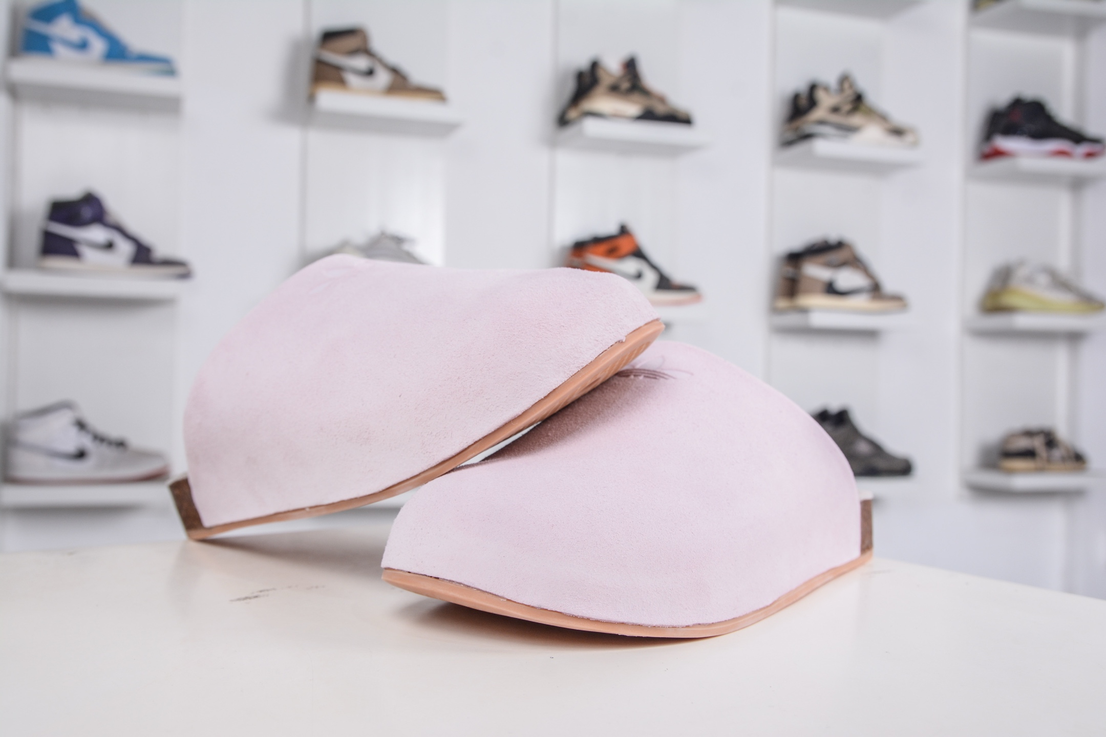 180 adidas originals Adimule 粉色 勃肯系 防磨防滑包头拖鞋 JP8731