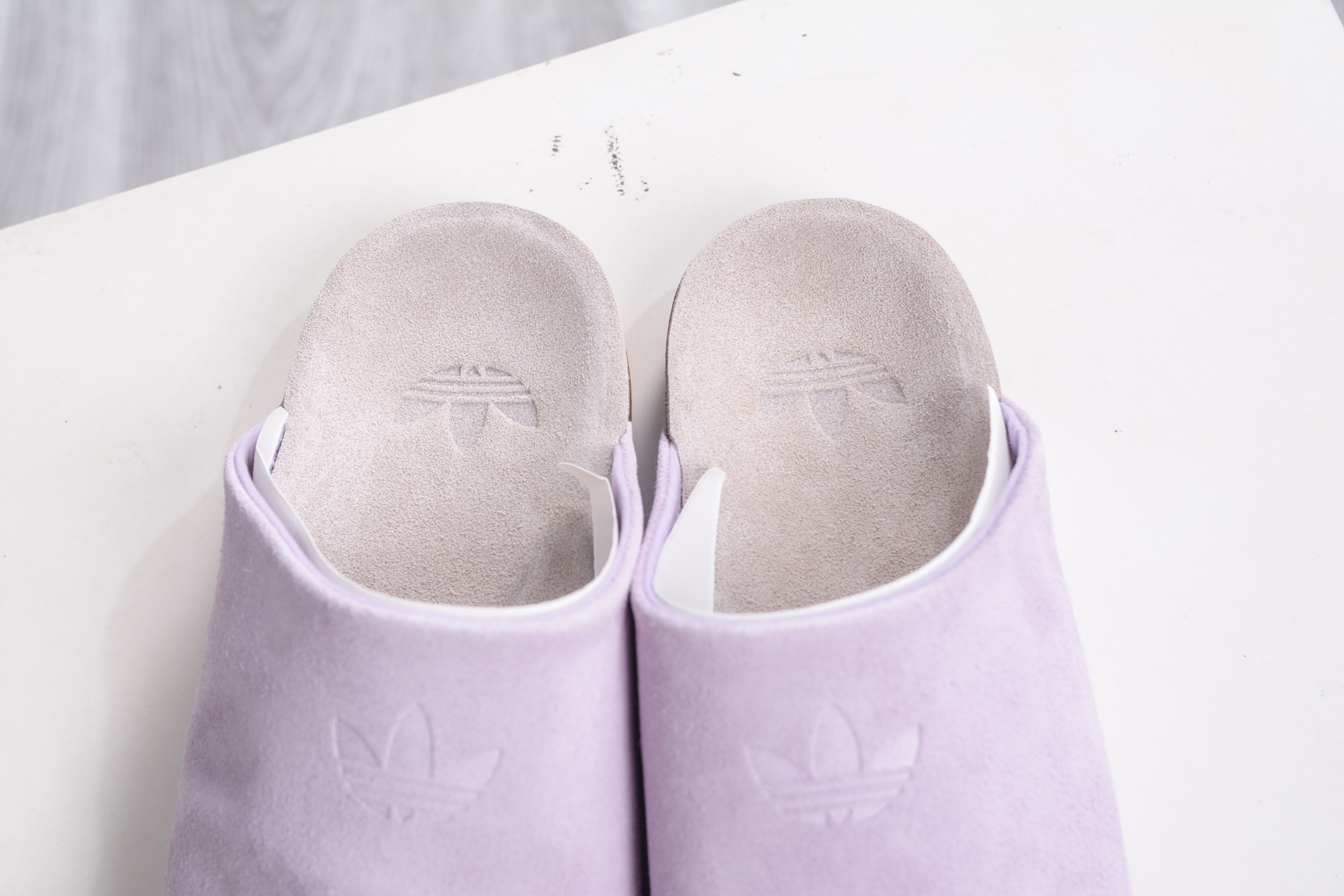 180 adidas originals Adimule 紫色 勃肯系 防磨防滑包头拖鞋 JP8732