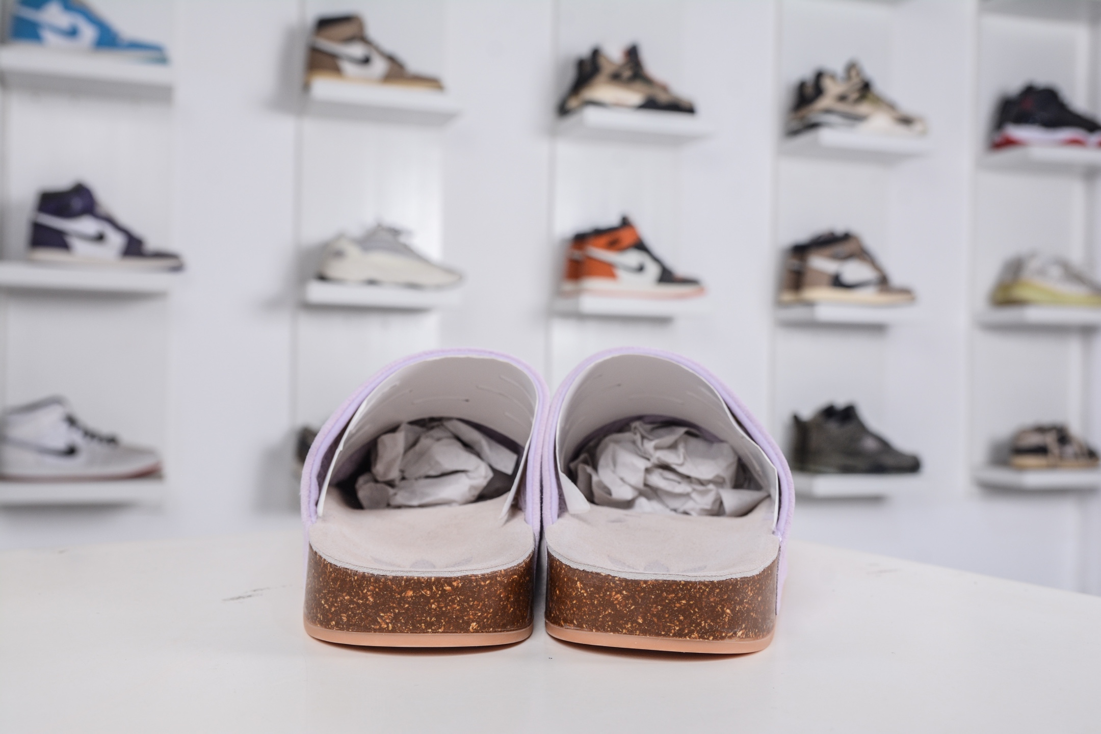 180 adidas originals Adimule 紫色 勃肯系 防磨防滑包头拖鞋 JP8732