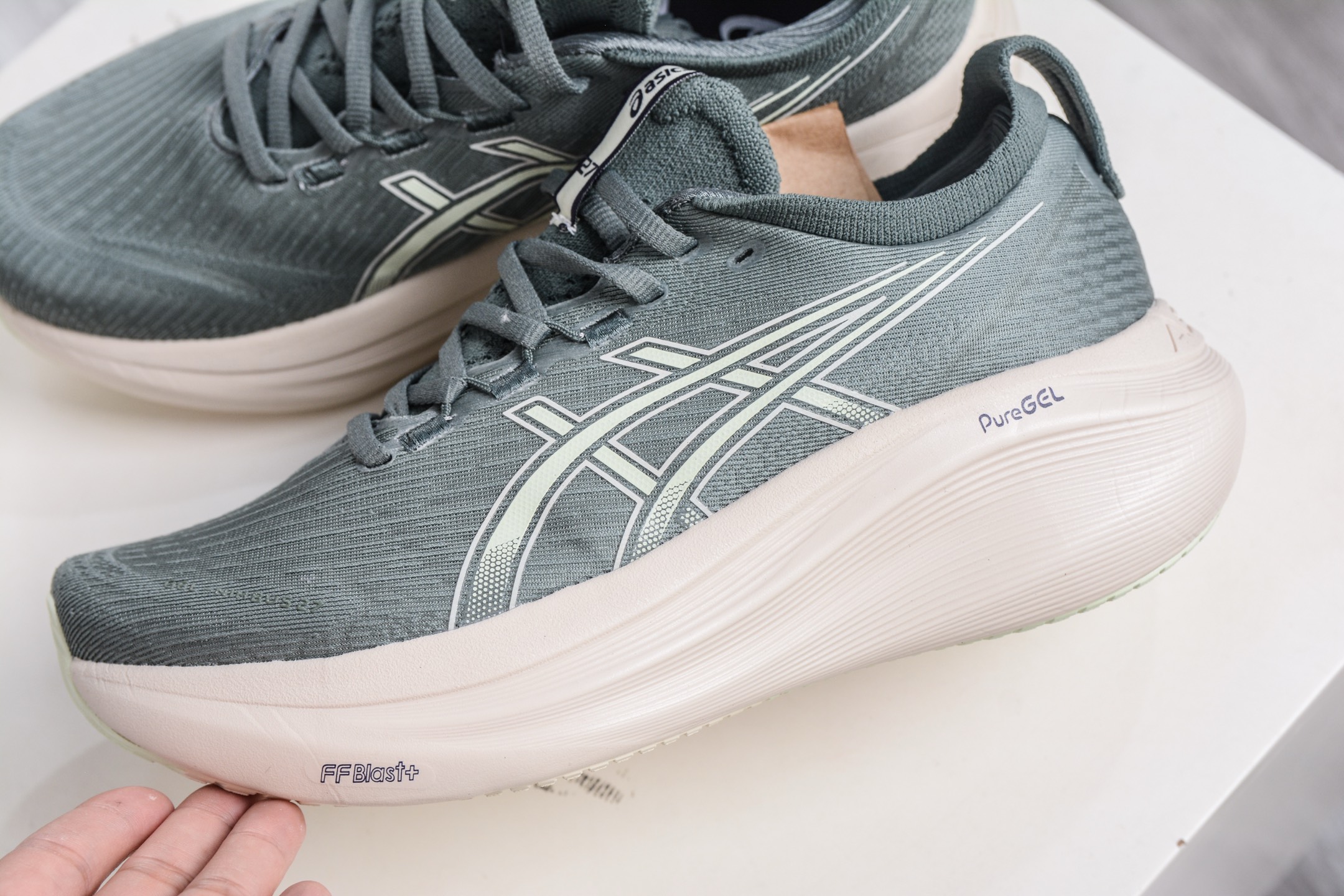 190 Asics Gel-Nimbus 27 亚瑟士专业跑鞋 Asics 日本田径队奥运系列 1011C091-402