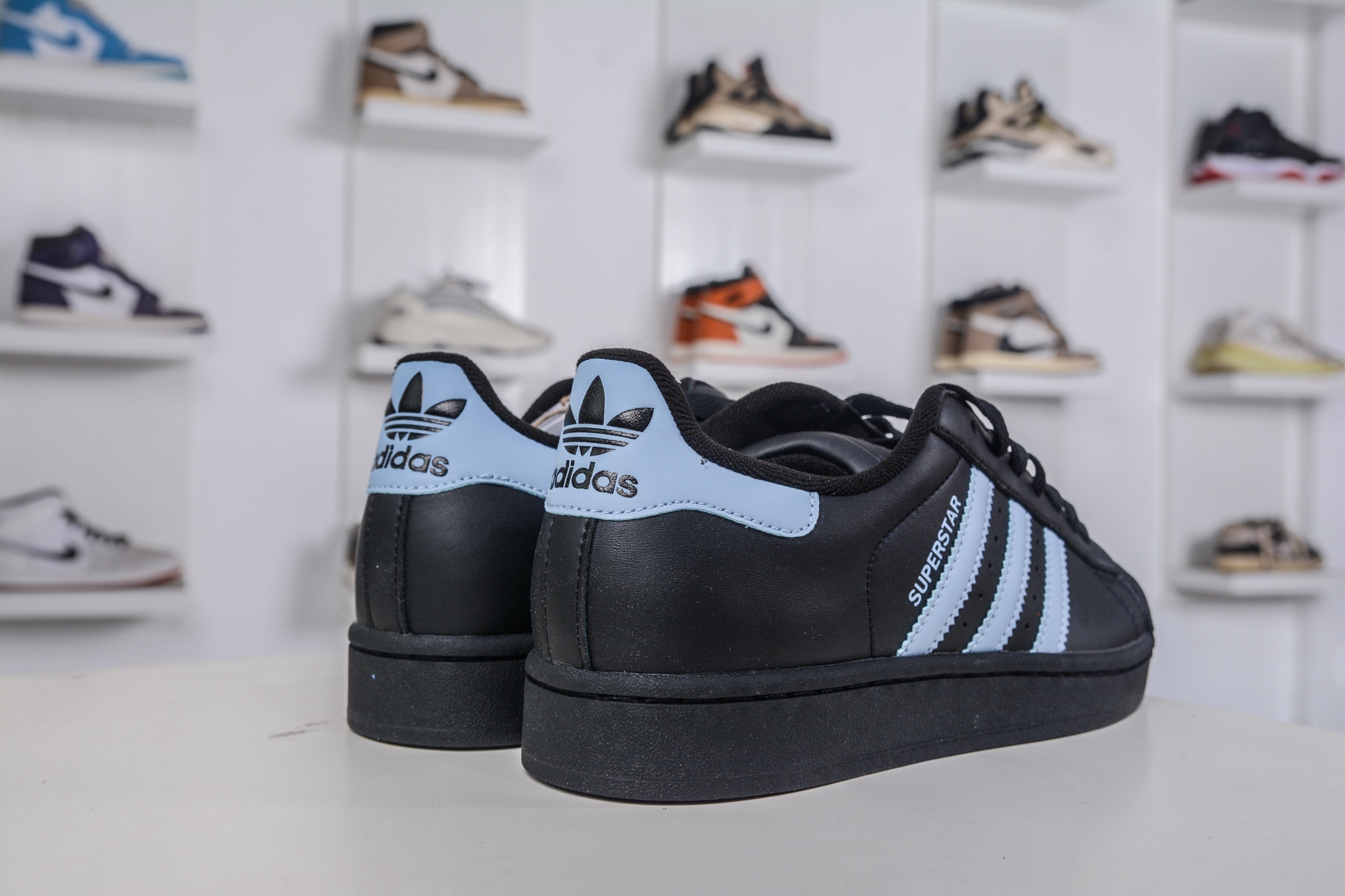 140 AD Originals Superstar 2 贝壳头 黑蓝 JS1338