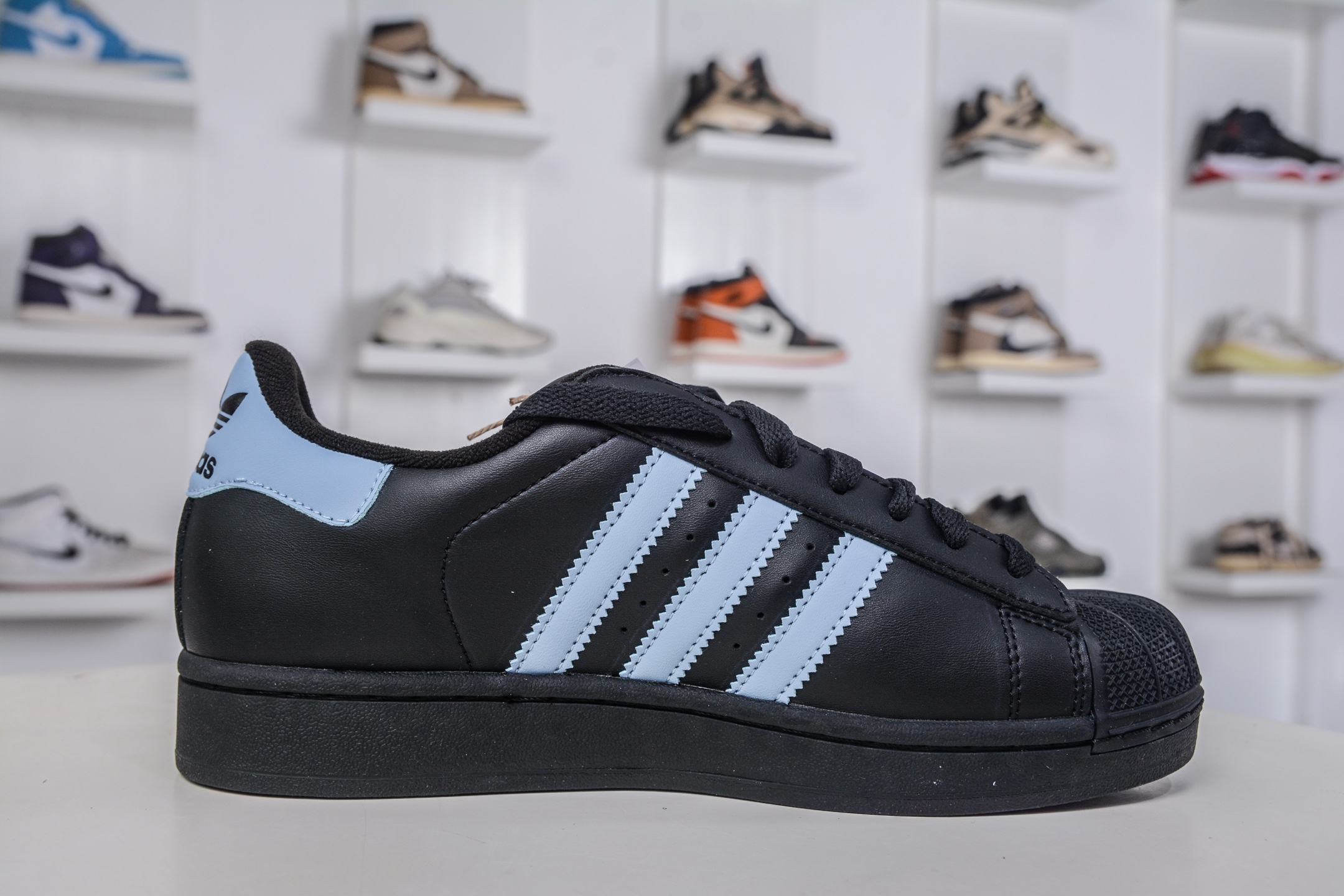 140 AD Originals Superstar 2 贝壳头 黑蓝 JS1338