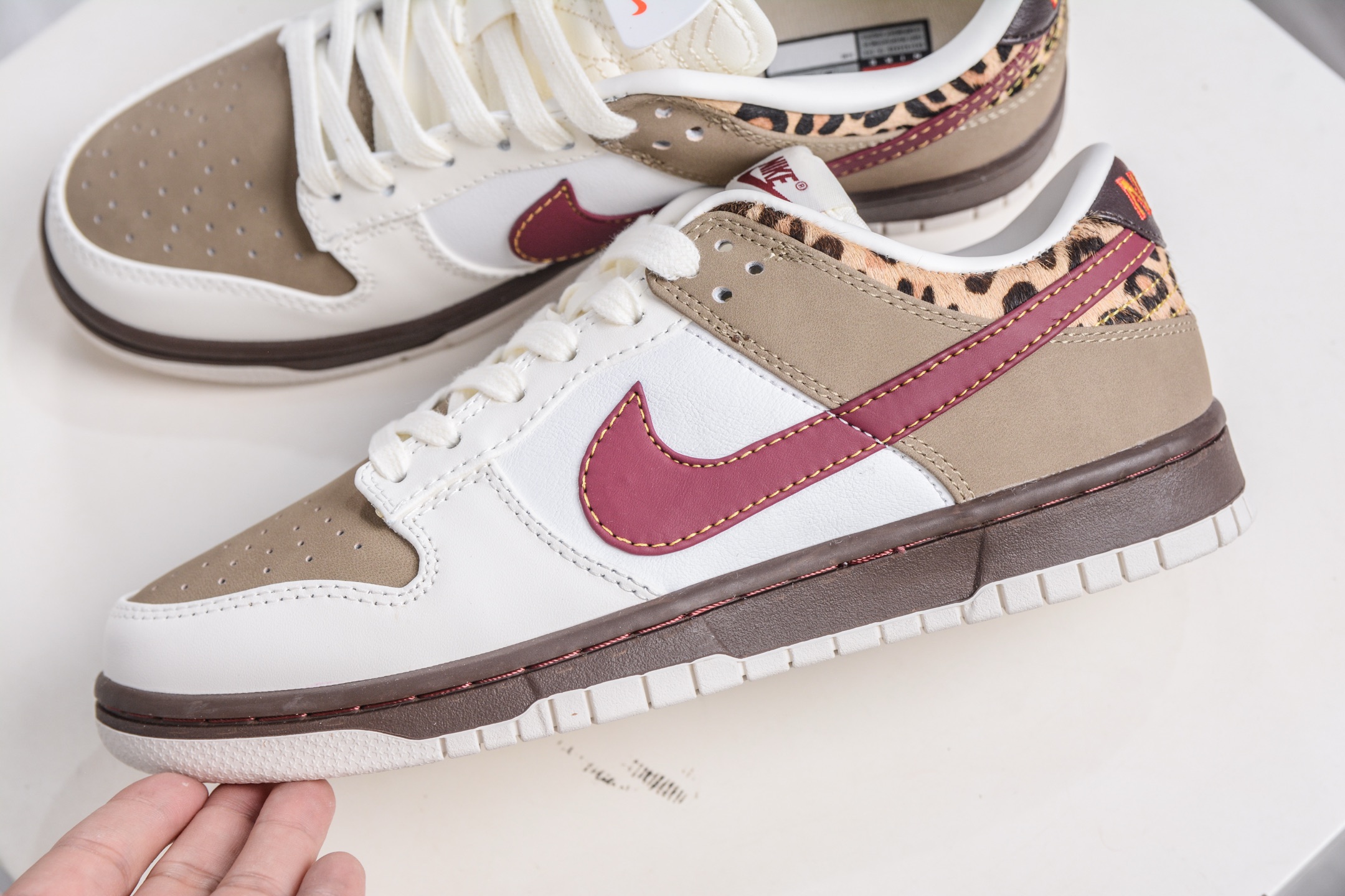 200 Nike Dunk Low 米红豹纹 IM6687-262