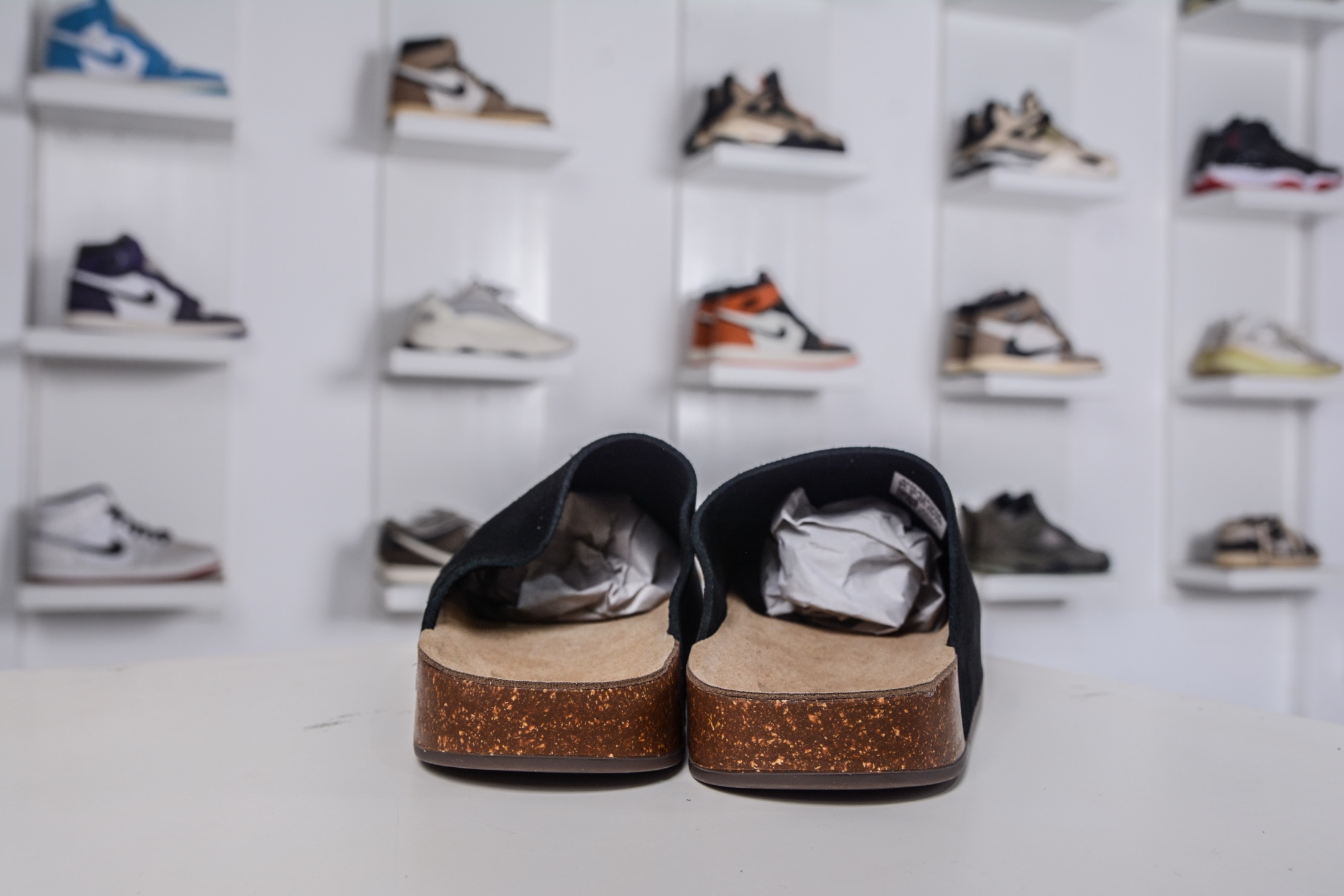 180 adidas originals Adimule 黑色 勃肯系 防磨防滑包头拖鞋 JQ4367