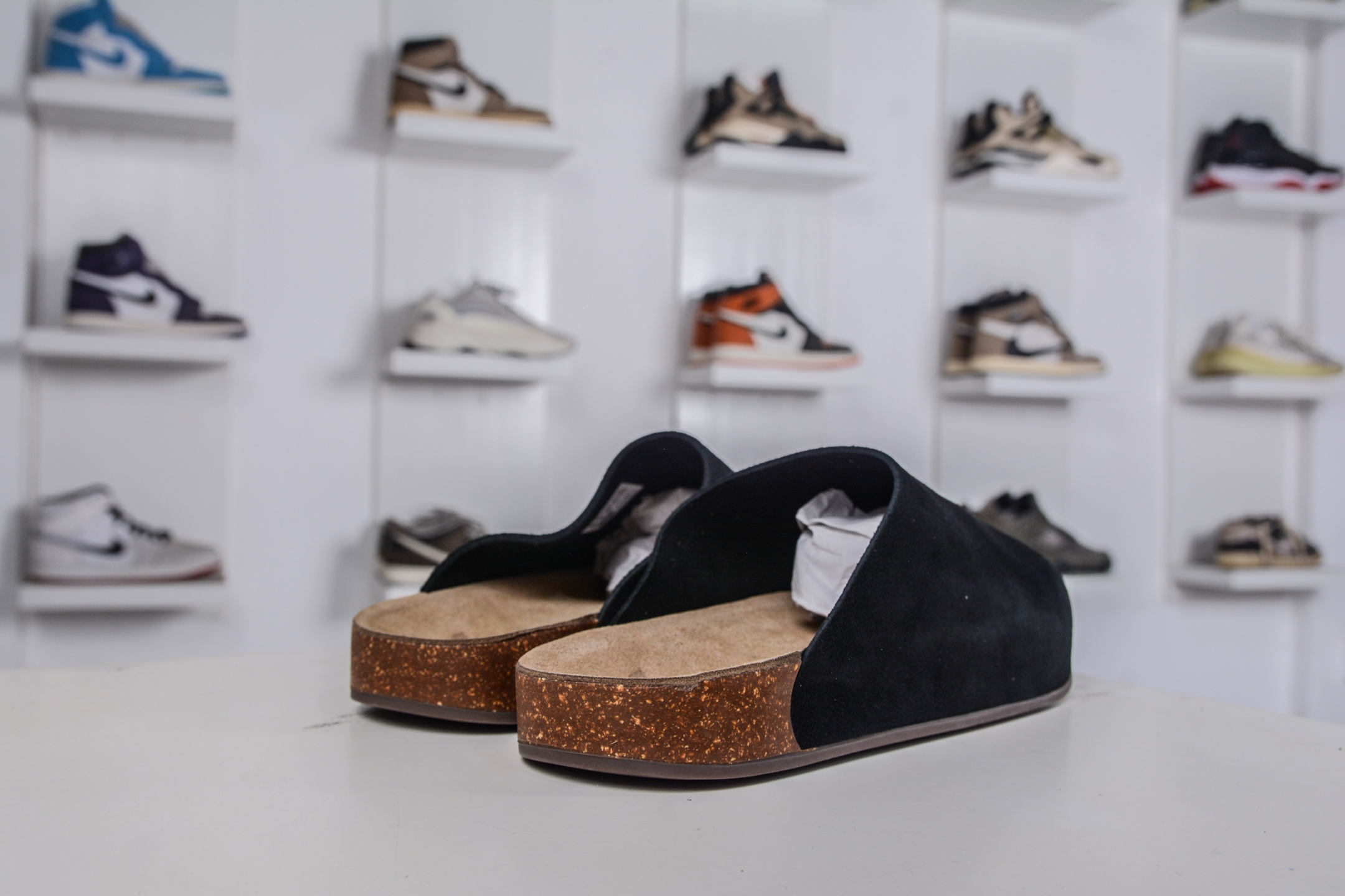 180 adidas originals Adimule 黑色 勃肯系 防磨防滑包头拖鞋 JQ4367