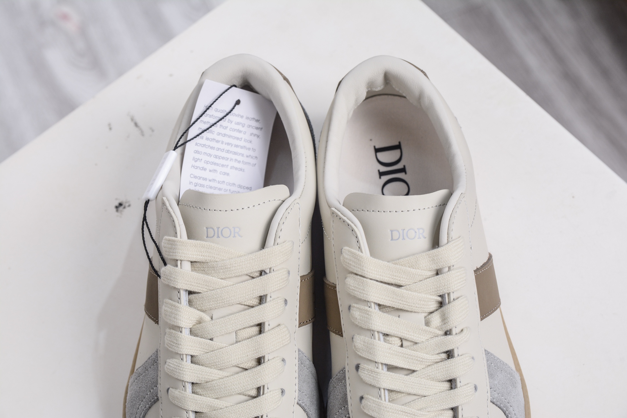 320 DIOR迪奥 B01 Matchpoint 圆头系带 迪奥德训鞋 3SN328ZRHH00840