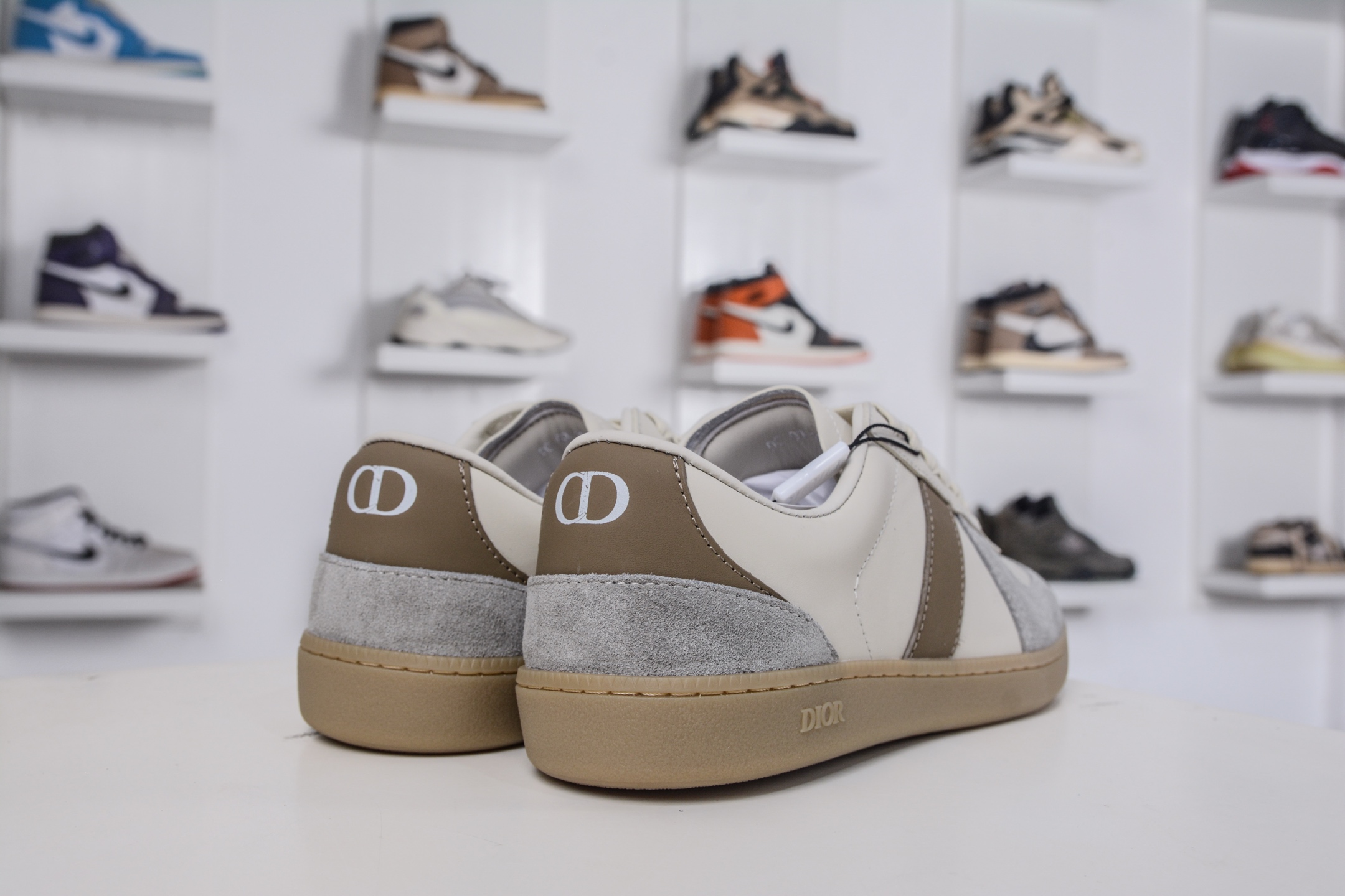 320 DIOR迪奥 B01 Matchpoint 圆头系带 迪奥德训鞋 3SN328ZRHH00840