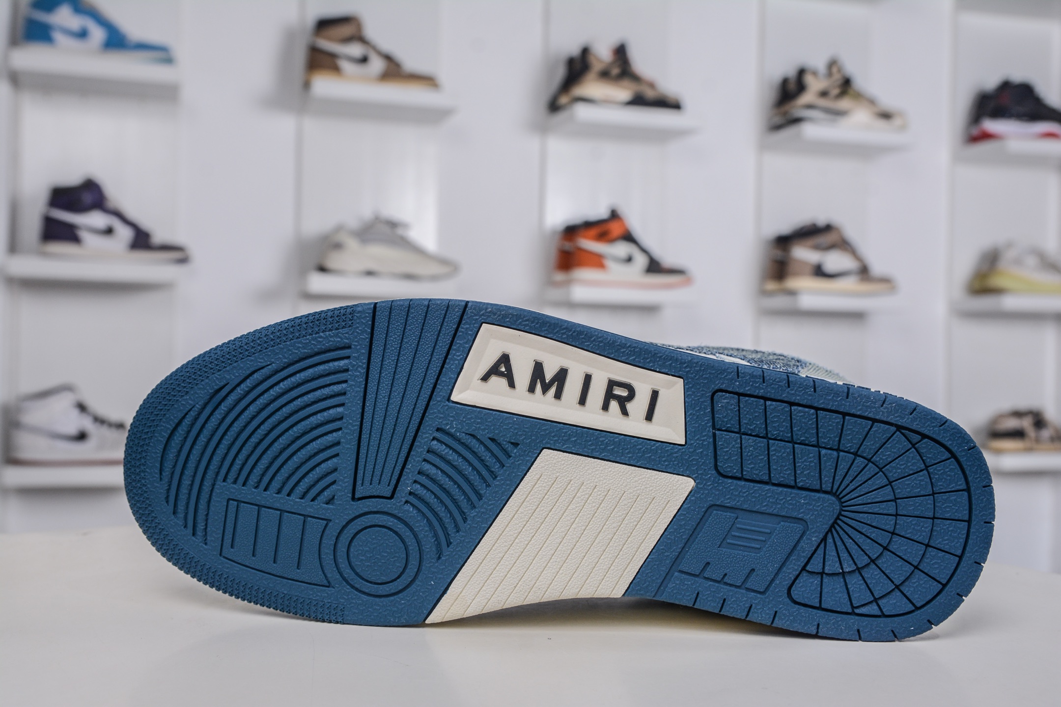 360 AMIRI Skeleton High 骨骼鞋-Skel Sneakers低帮 洛杉矶街头之王