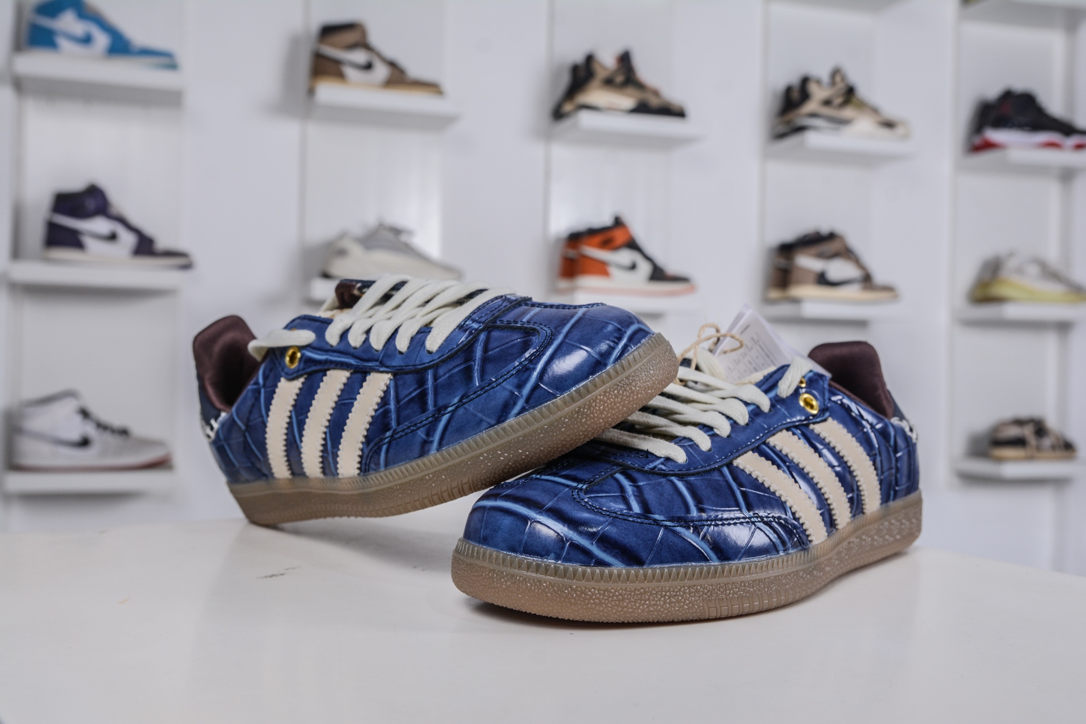 190 AdidWB Samba 复古桑巴板鞋 JH9825