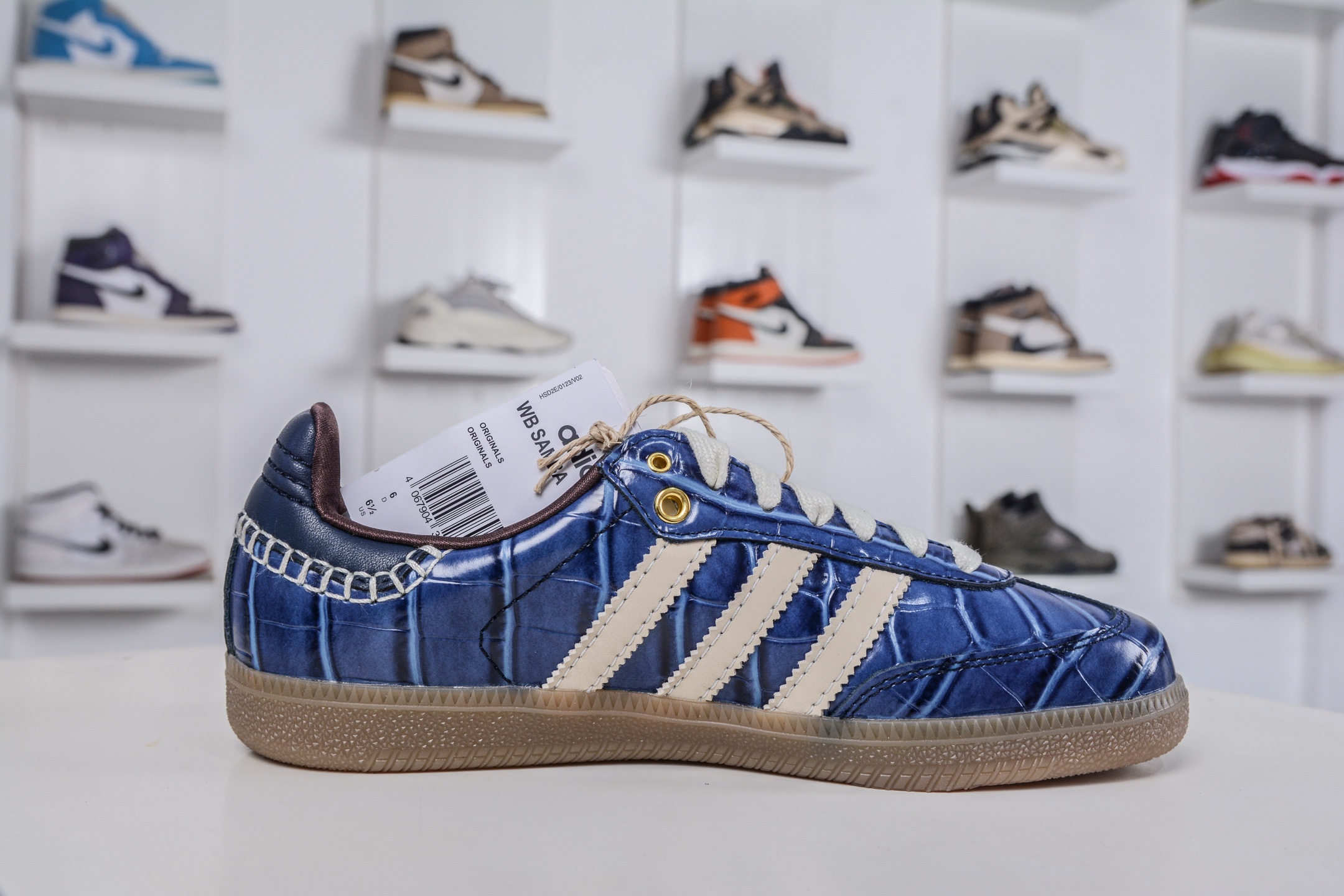 190 AdidWB Samba 复古桑巴板鞋 JH9825