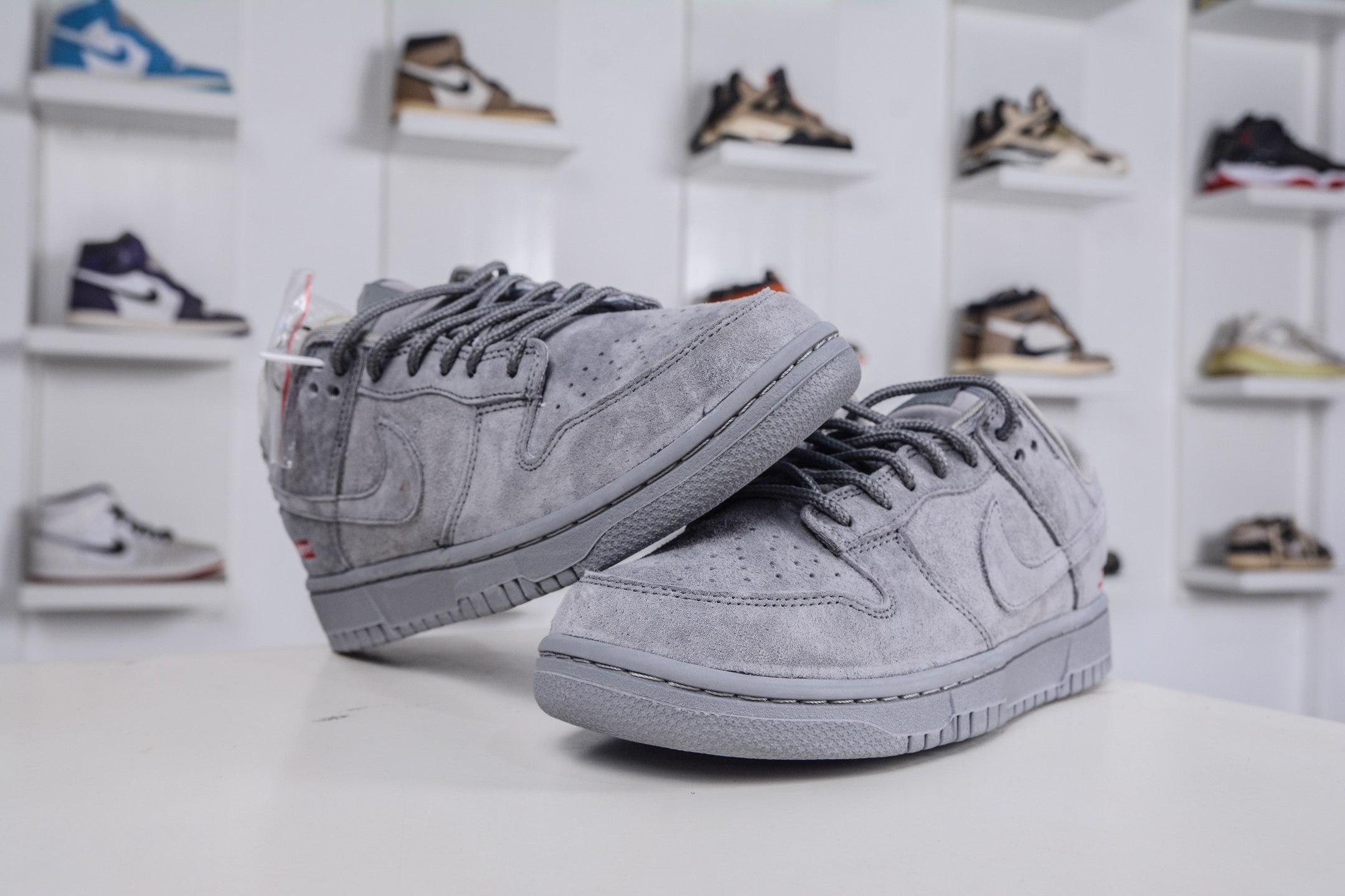 270 Nike SB Dunk Low x Superme SUP联名-猪八灰色 DD1988-003