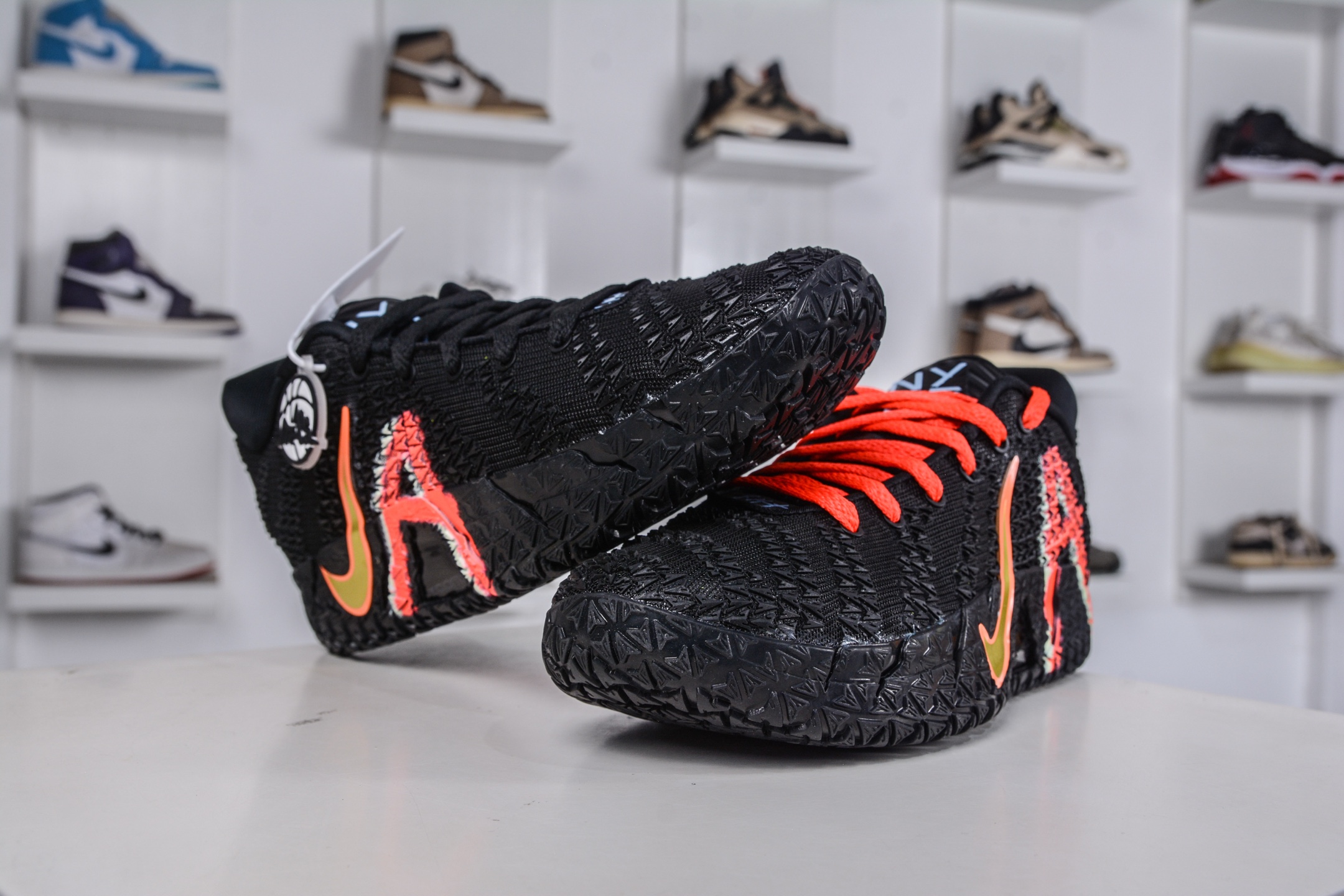 290 灭世纯原 NK Ja 3 Scratch EP 莫兰特三代柔软舒适防滑耐磨透气支撑轻便低帮篮球鞋 黑武士 IM0464-001