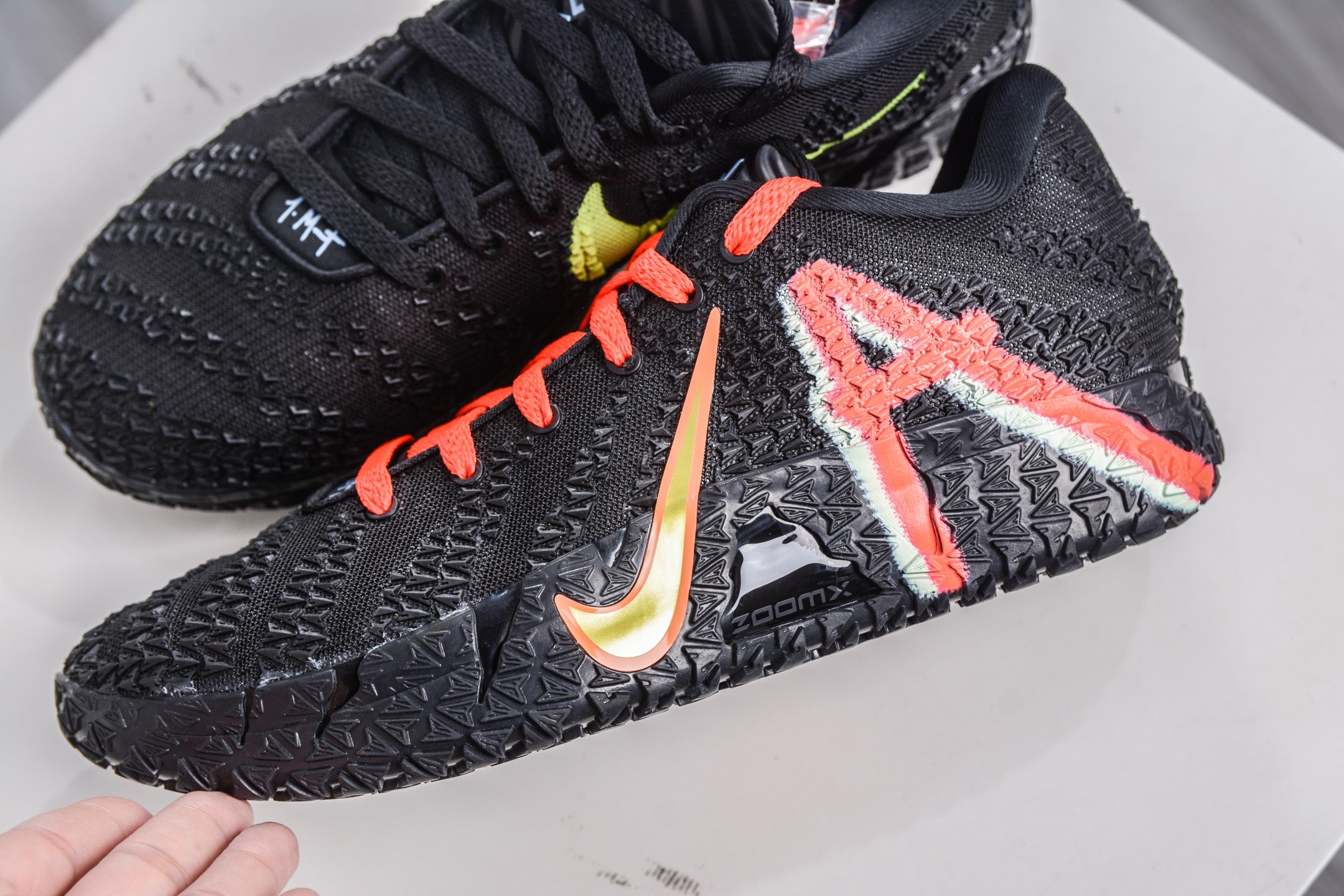 290 灭世纯原 NK Ja 3 Scratch EP 莫兰特三代柔软舒适防滑耐磨透气支撑轻便低帮篮球鞋 黑武士 IM0464-001