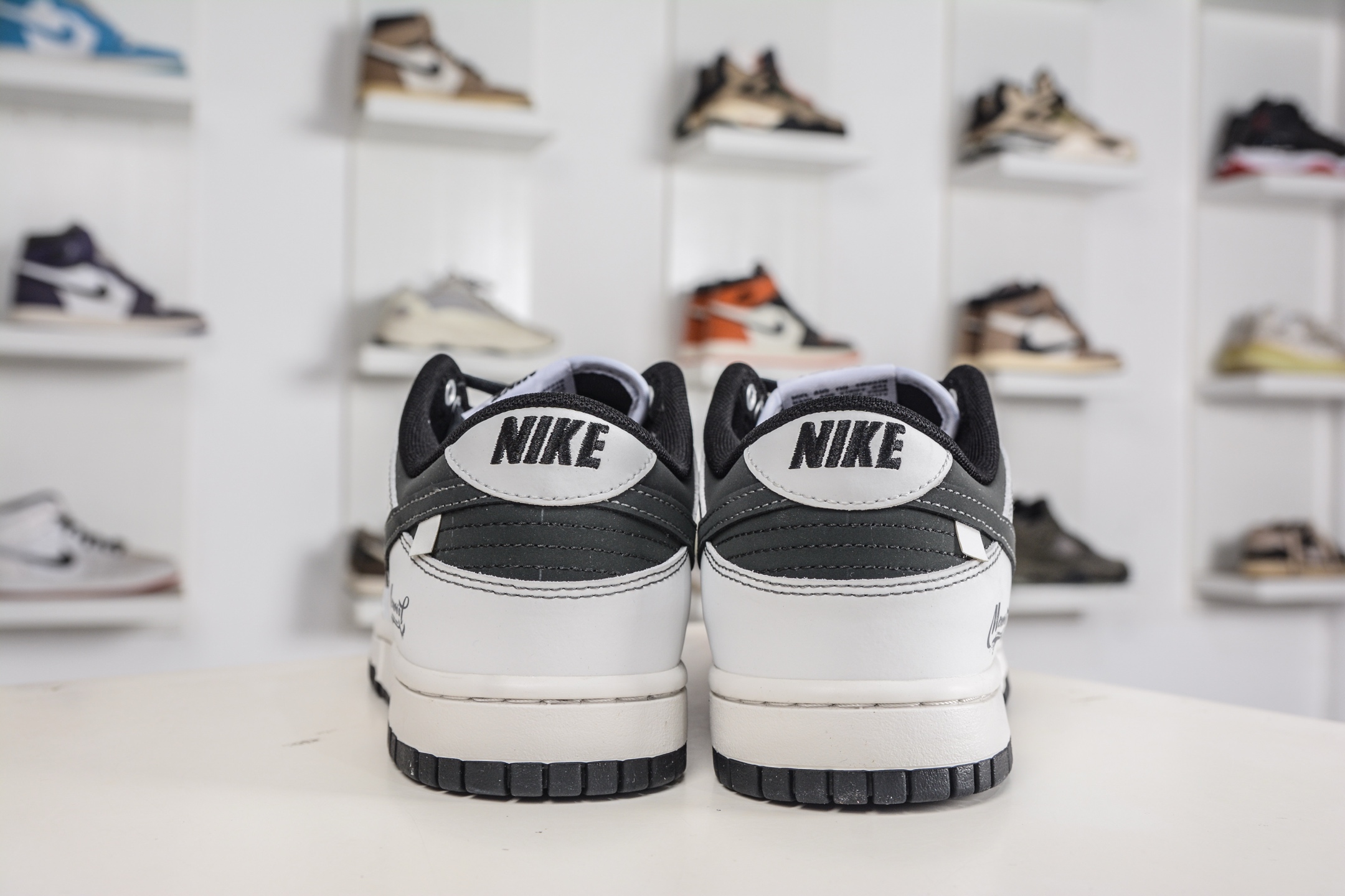 270 Nike Dunk Low 神佑 纯白底色如初雪铺展 WB0414-026