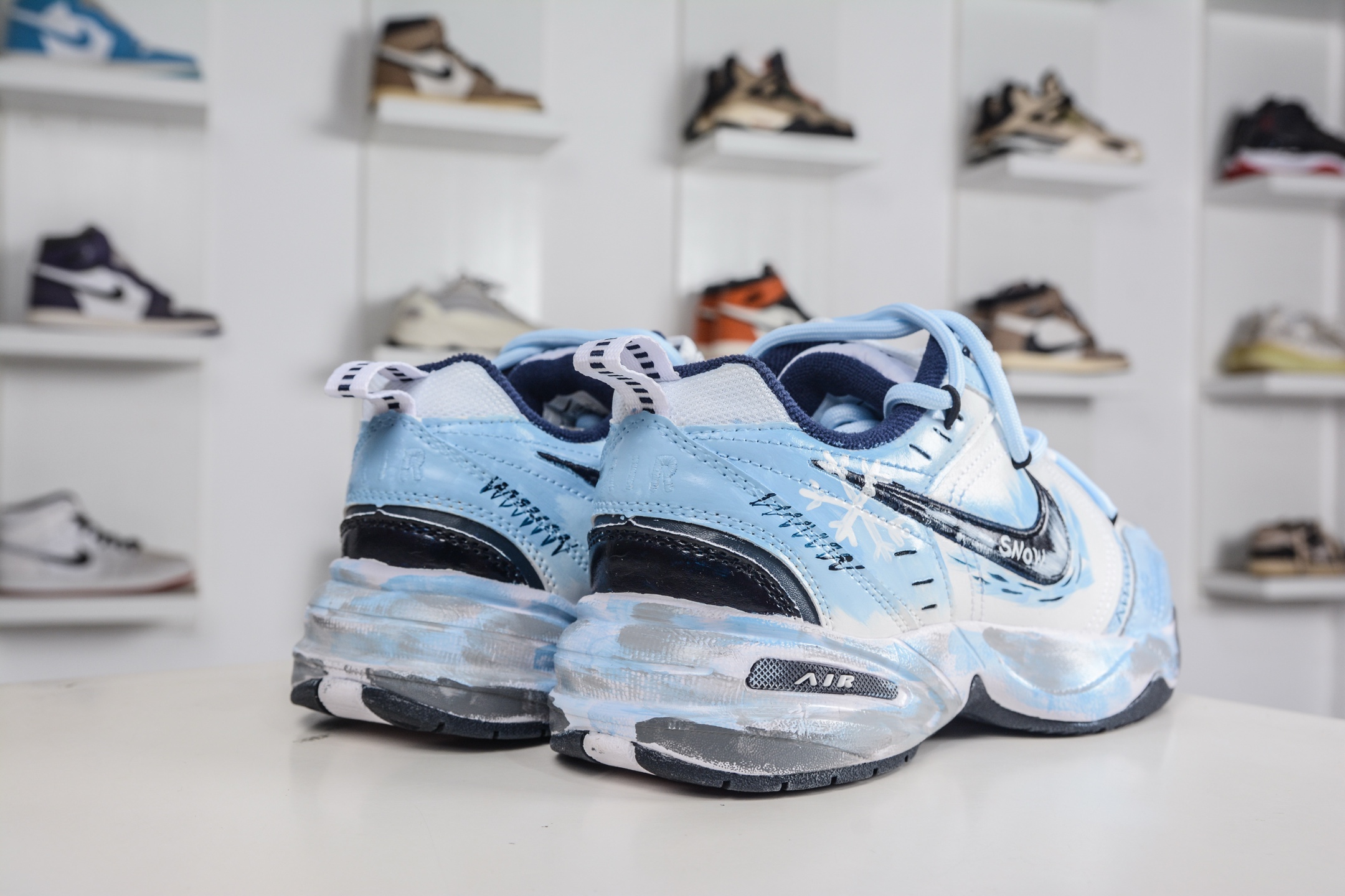 260 NK Air Monarch IV M2K 涂鸦复古潮流运动舒适老爹鞋 415445-102