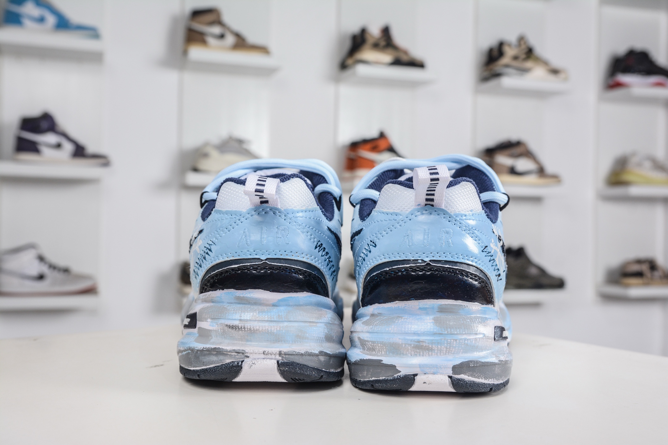 260 NK Air Monarch IV M2K 涂鸦复古潮流运动舒适老爹鞋 415445-102