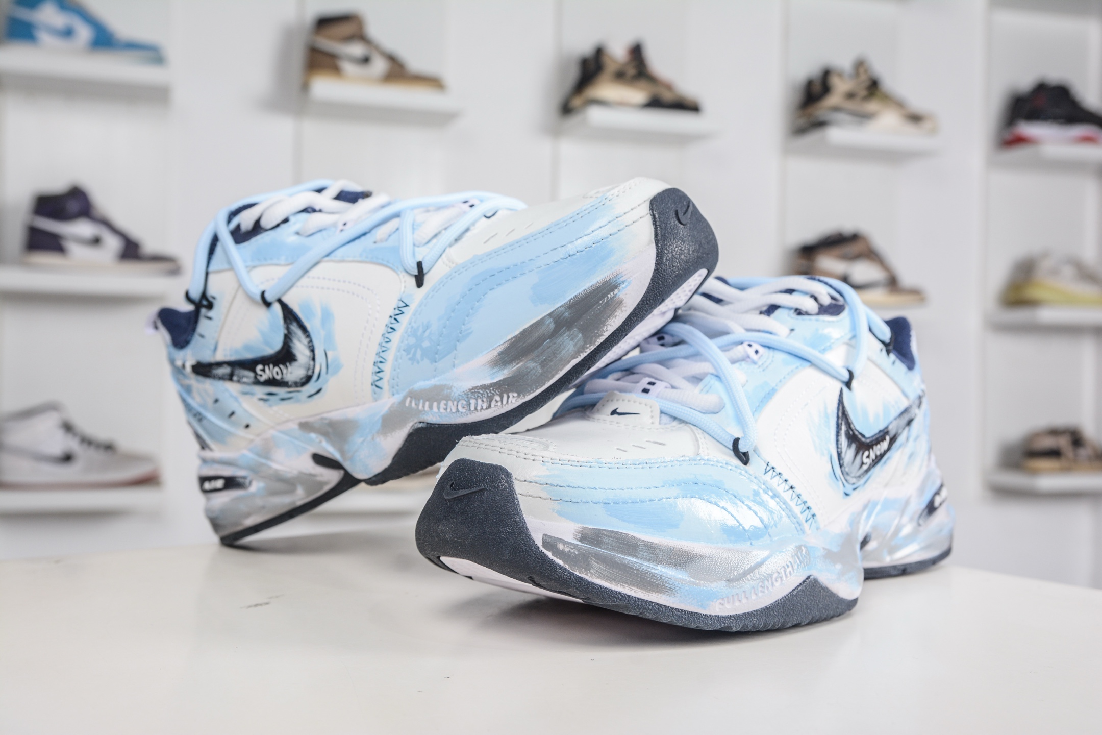 260 NK Air Monarch IV M2K 涂鸦复古潮流运动舒适老爹鞋 415445-102