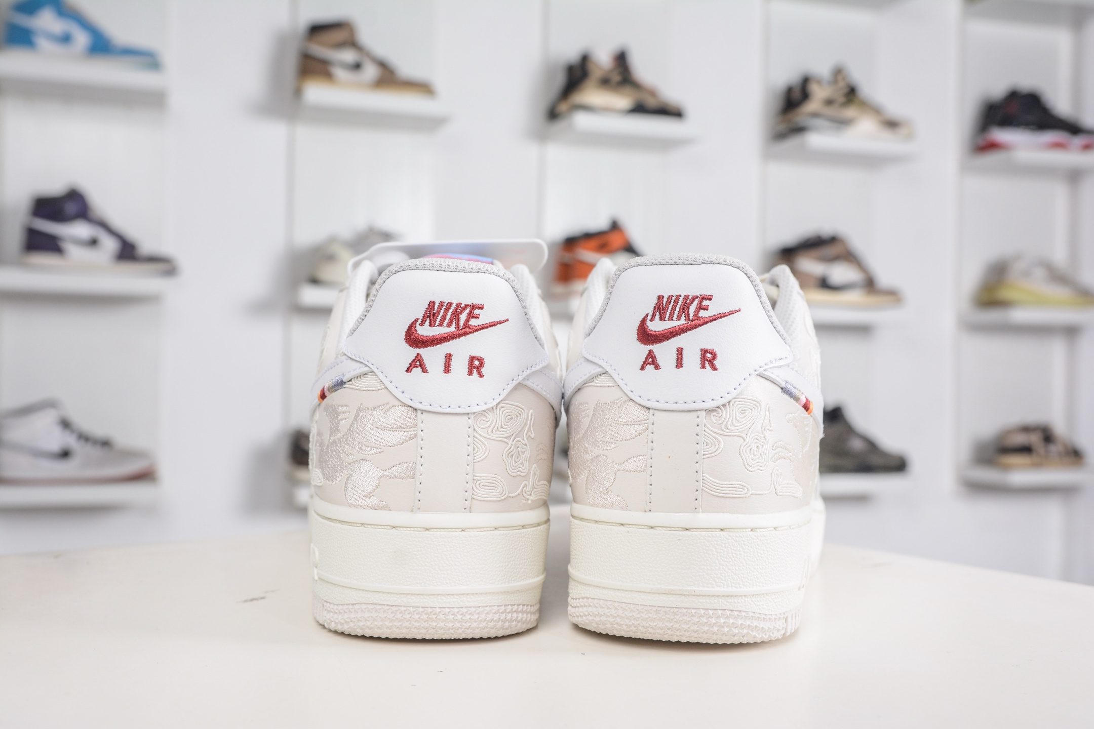 200 价格调整 HY版纯原 Nike Air Force 1 Low 07 CNY马年限定 米白 IQ1119-011