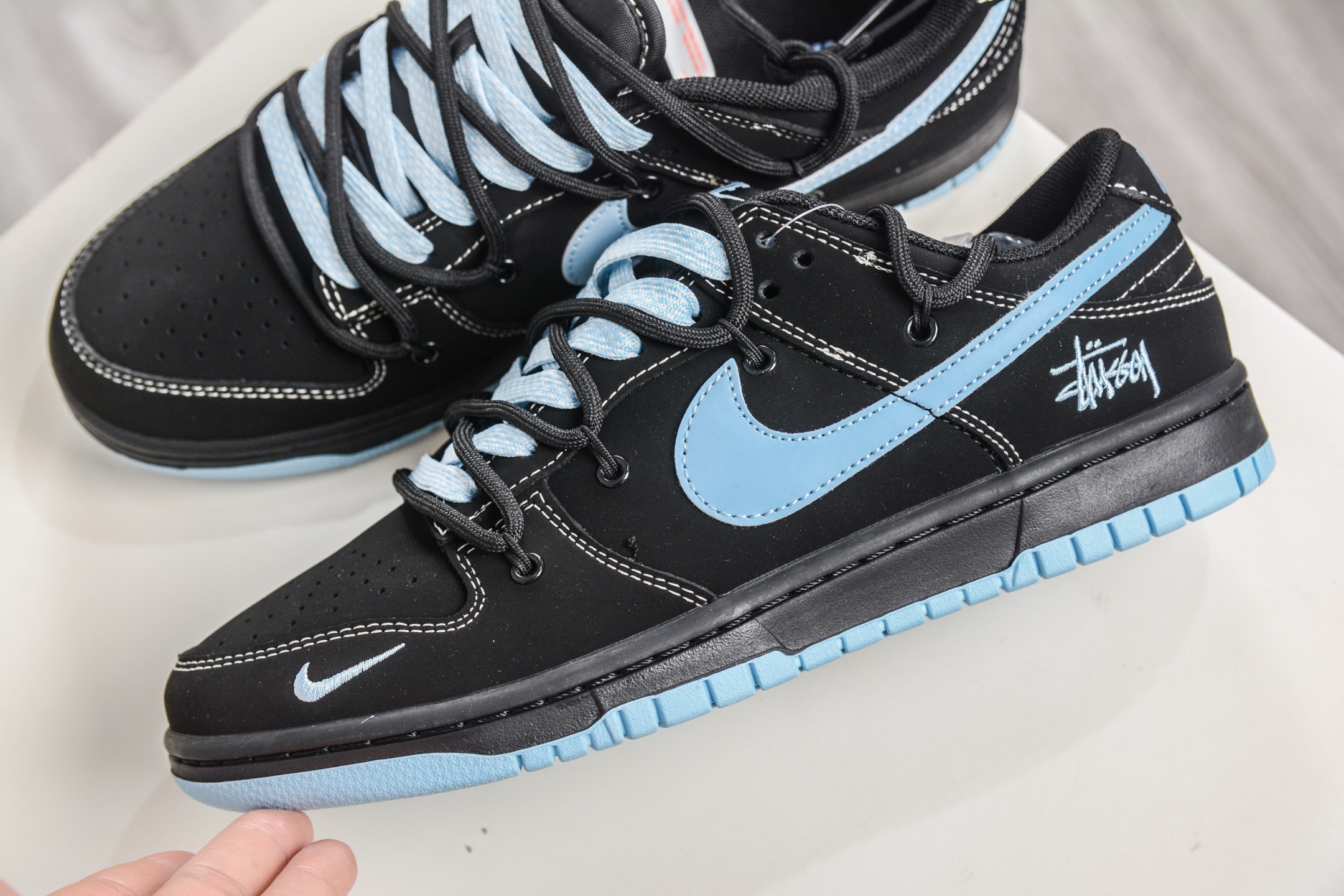 290 Nike SB Dunk Low x Stussy 斯图西联名-黑蒂芙尼 JP2026-105-Chinese UA Cheap High Quatity Brand Clothes Bags handbags Sneakers wholesale wholesaler seller from China Factory suppliers Fashion Clothing Shoes best Quality Beautiful Price 290 Nike SB Dunk Low x Stussy 斯图西联名-黑蒂芙尼 JP2026-105