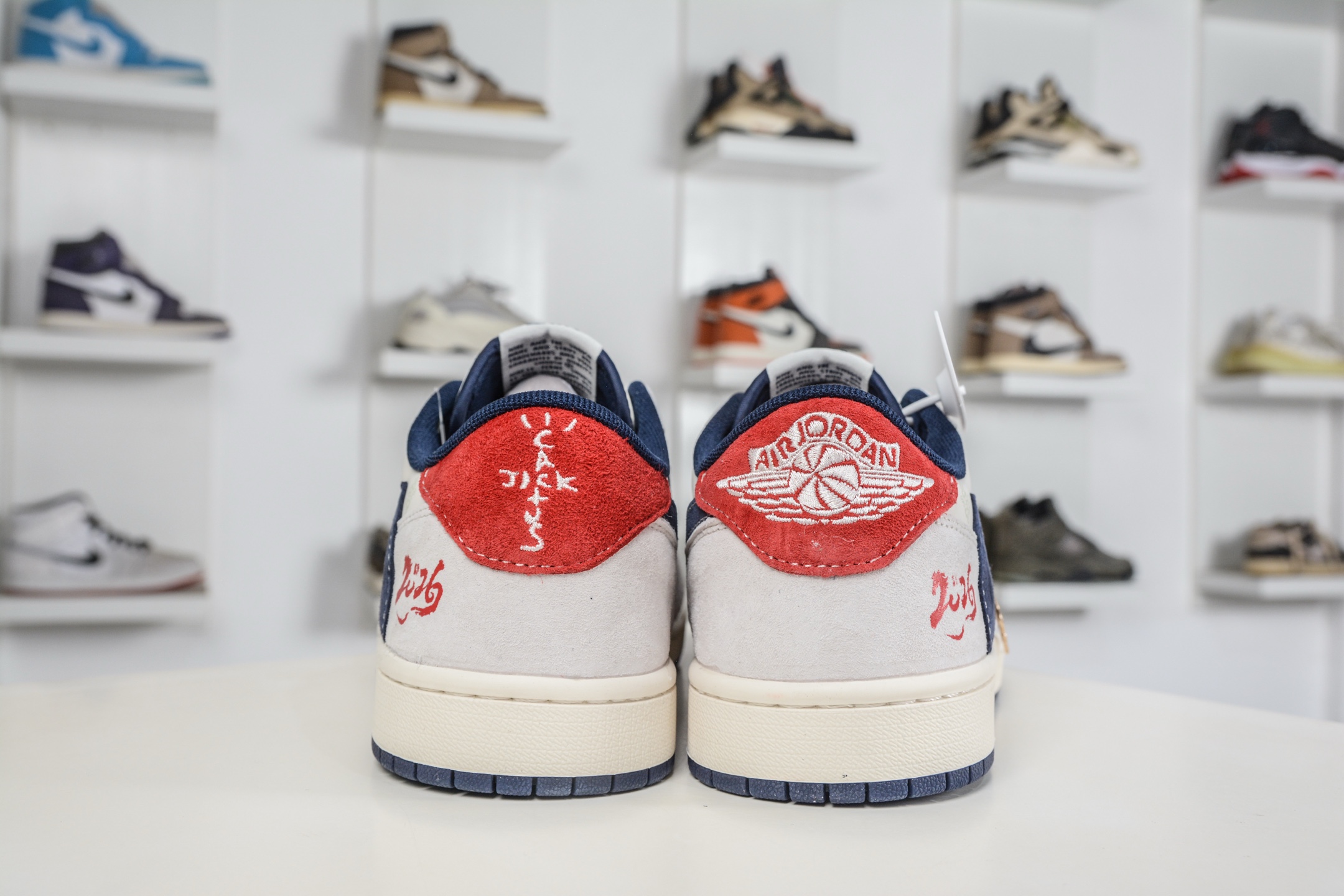 270 TS x Nike Air Jordan 1 Low 马年限定联名 米灰蓝 定制配色 YX5066-414-Chinese UA Cheap High Quatity Brand Clothes Bags handbags Sneakers wholesale wholesaler seller from China Factory suppliers Fashion Clothing Shoes best Quality Beautiful Price 270 TS x Nike Air Jordan 1 Low 马年限定联名 米灰蓝 定制配色 YX5066-414