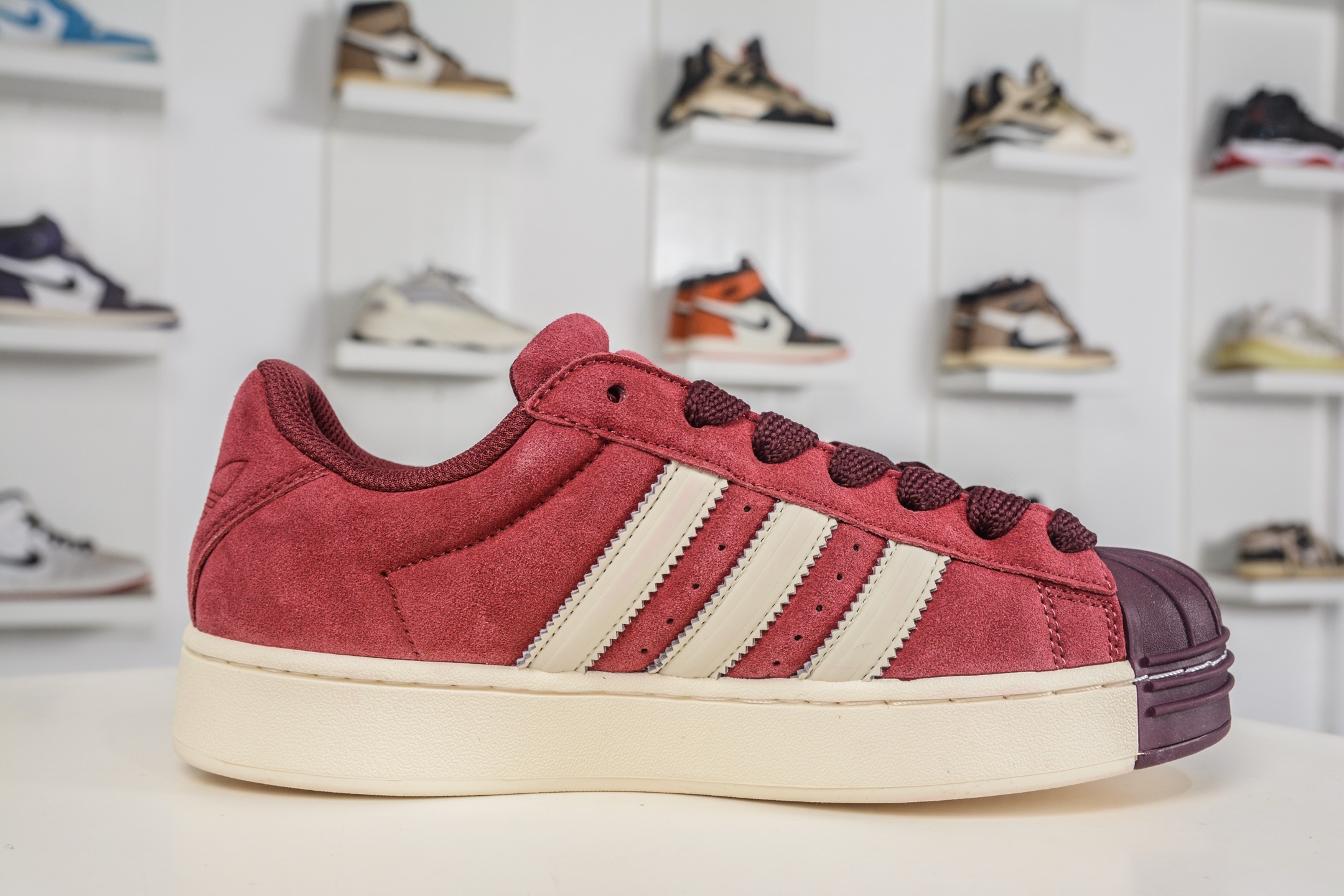 Adidas Superstar 2 ST 面包鞋 3.0贝壳头低帮休闲板鞋 KI3563