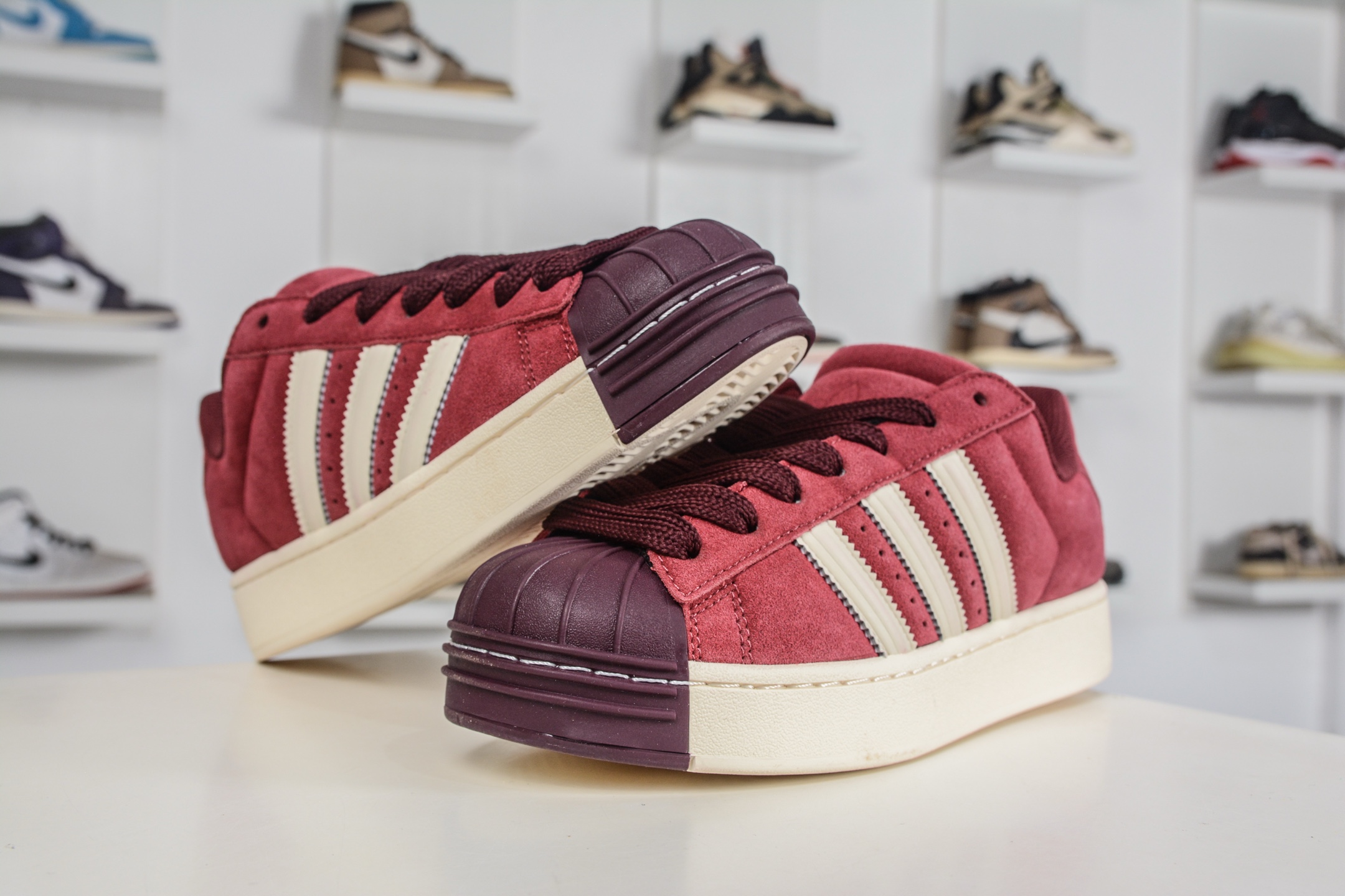 Adidas Superstar 2 ST 面包鞋 3.0贝壳头低帮休闲板鞋 KI3563