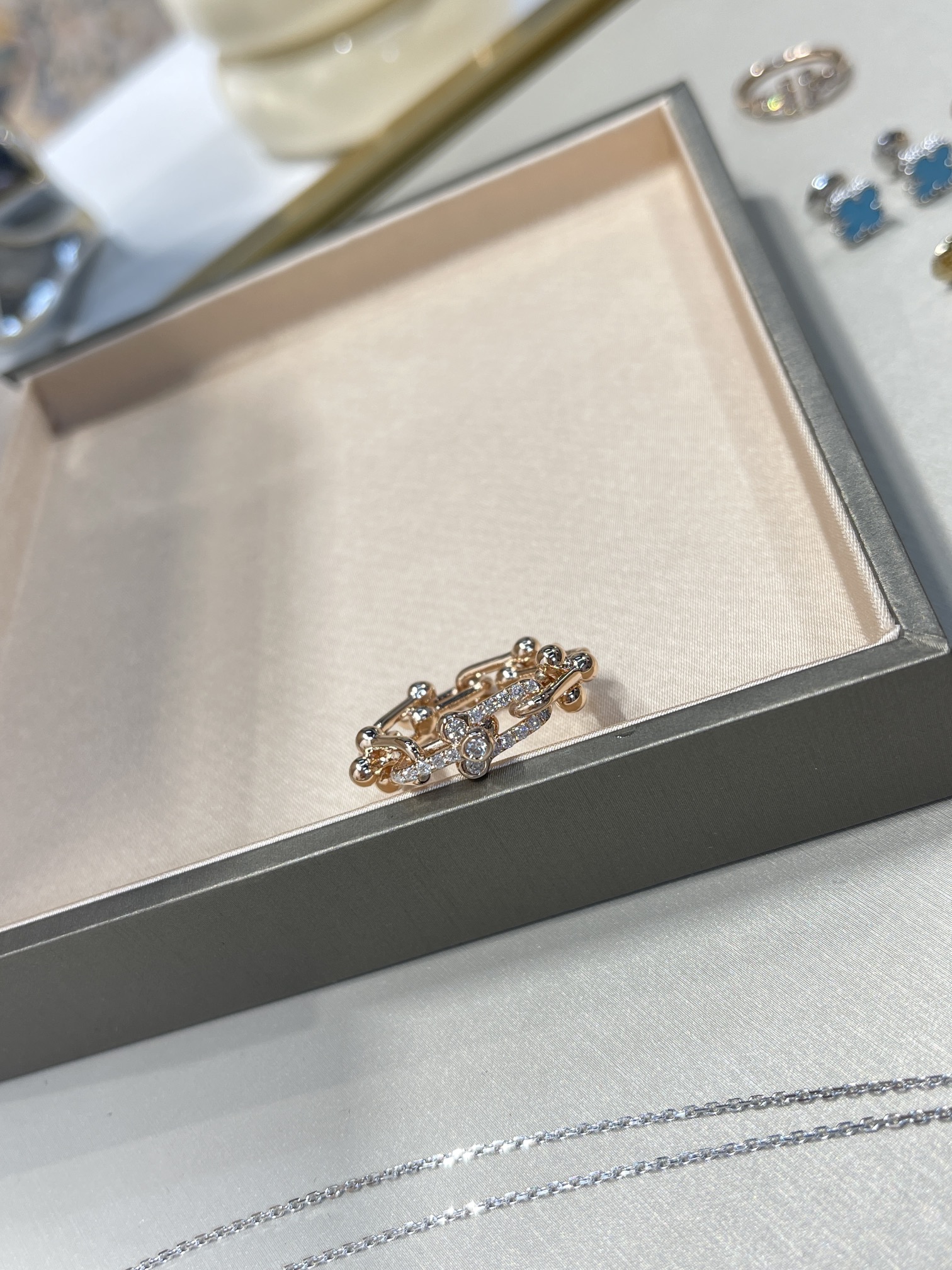 Tiffany&Co. תכשיטים טבעת רוז זהב