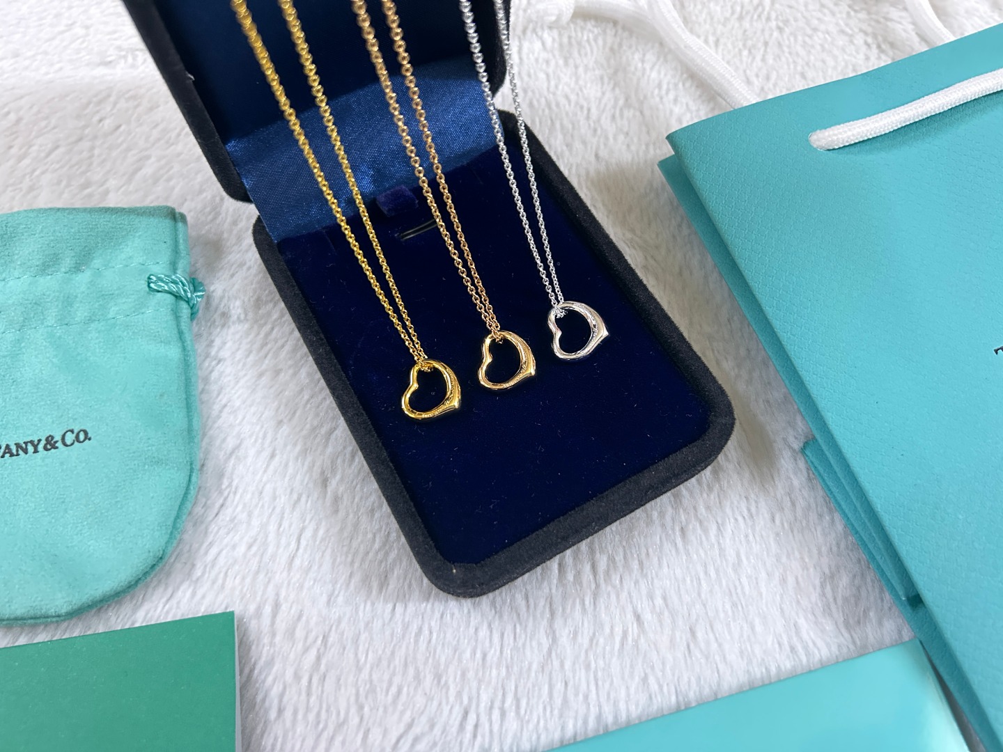 NO:114411,Tiffany Tiffany Large Heart Necklace Gold Rose Gold Silver Jewelry Boutique, Tiffany, Necklace, Gold19860909蒂芙尼 Tiffany 大号心形项链 黄金色 玫瑰金色 银色,饰品精品,tiffany,necklace,gold,Jewelry