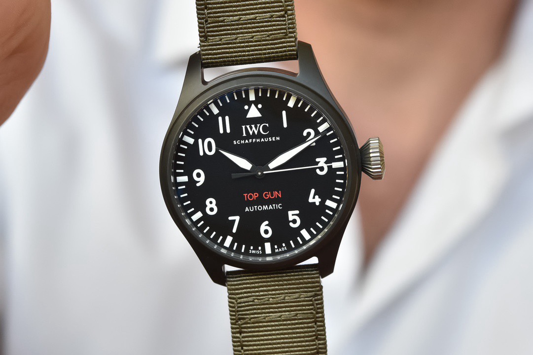 IWC 탑건 블랙 세라믹 시계 42529 이미지 6