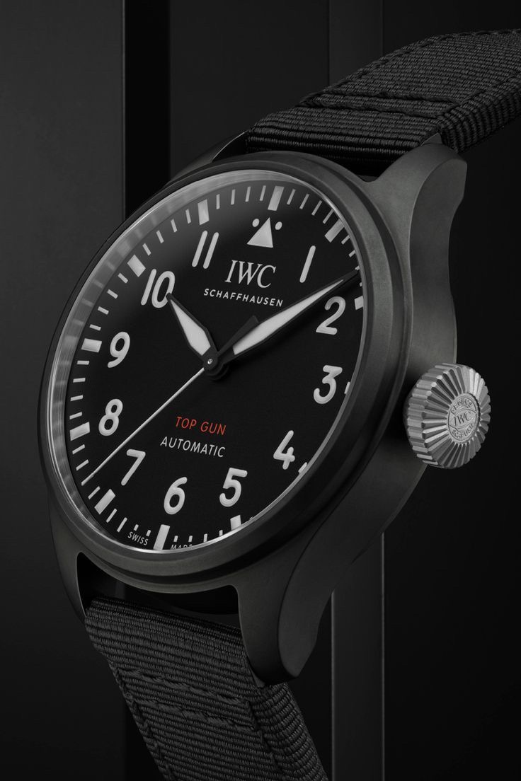 IWC 탑건 블랙 세라믹 시계 42529 이미지 8