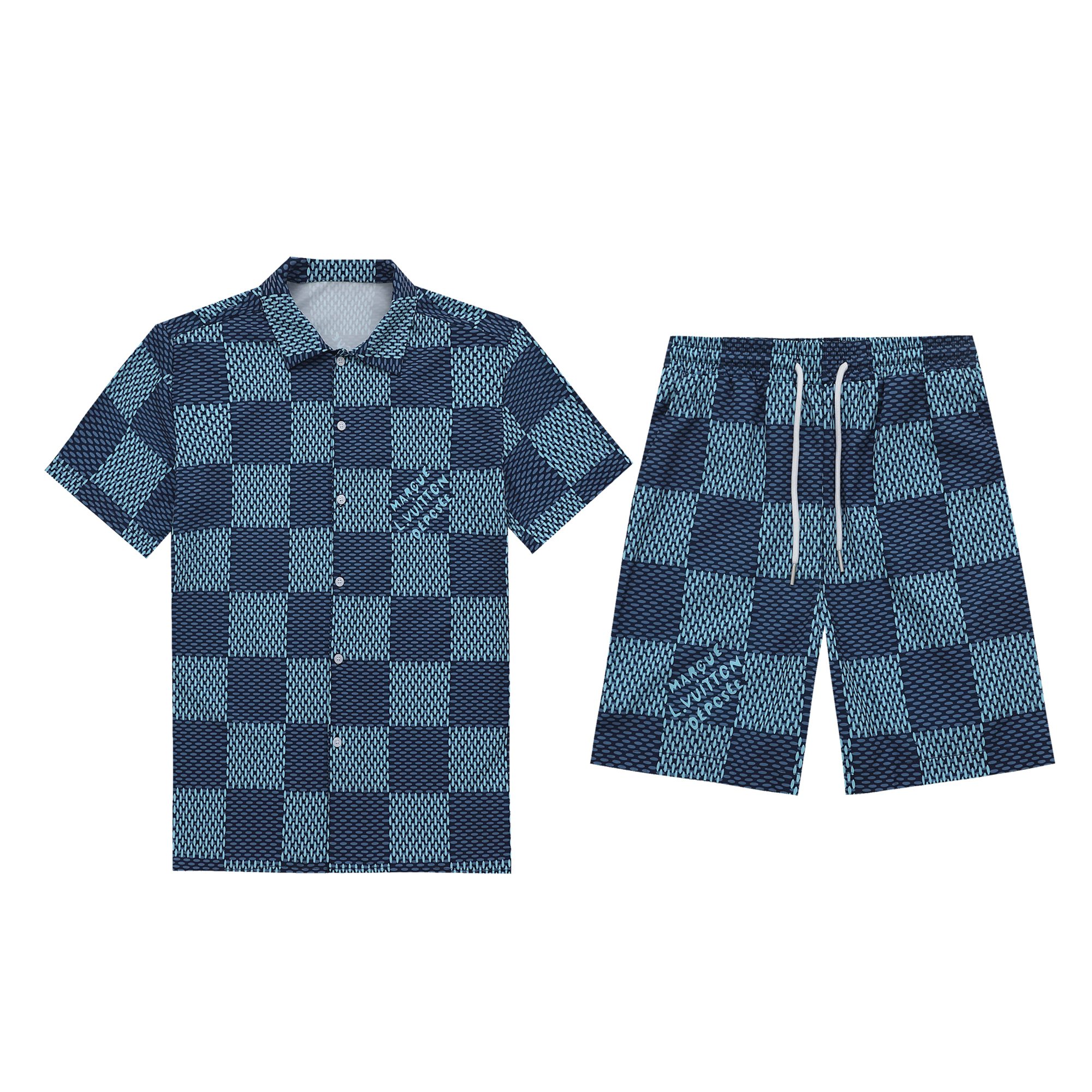 P138 Nuevo conjunto de camisa, tejido de satén de alta calidad, suave, cómodo, transpirable y brillante, tacto de prime…