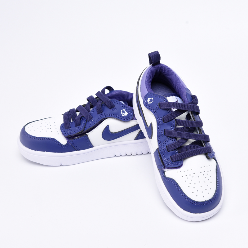 图片[5]-乔1内魔术贴童鞋515紫兰白24-37-选品中心