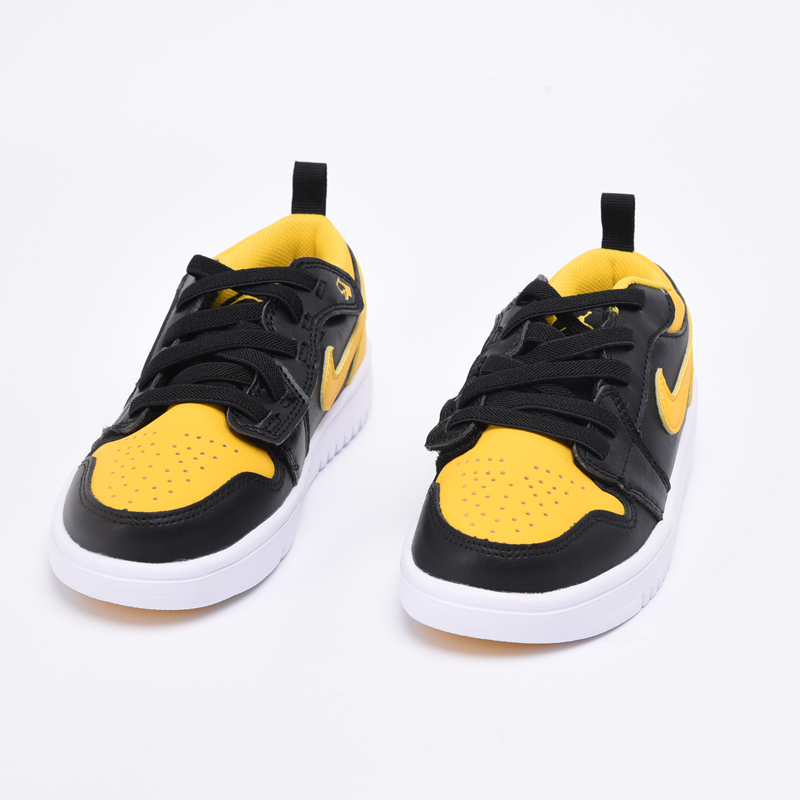 图片[2]-乔1内魔术贴童鞋072黄黑24-37-选品中心
