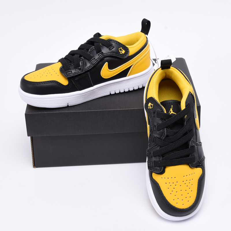 图片[8]-乔1内魔术贴童鞋072黄黑24-37-选品中心