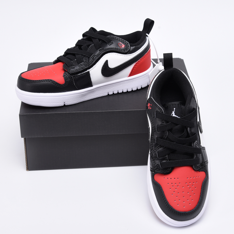 图片[8]-乔1内魔术贴童鞋612黑红24-37-选品中心