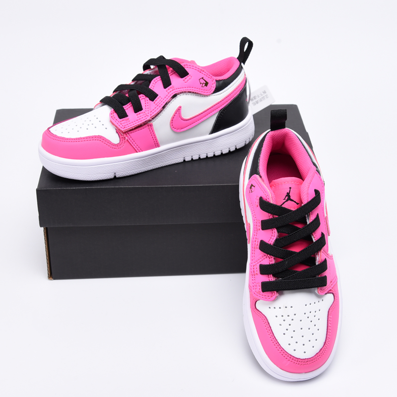 图片[8]-乔1内魔术贴童鞋160粉红白24-37-选品中心