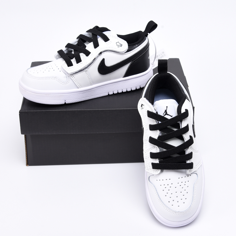 图片[8]-乔1内魔术贴童鞋132白黑24-37-选品中心