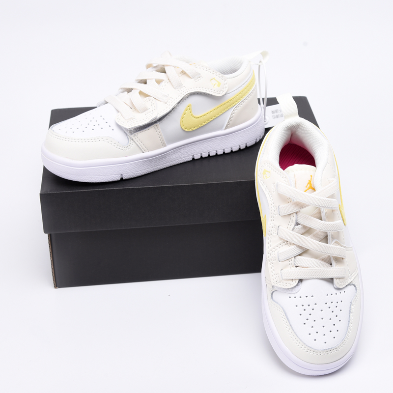 图片[8]-乔1内魔术贴童鞋181米白黄24-37-选品中心