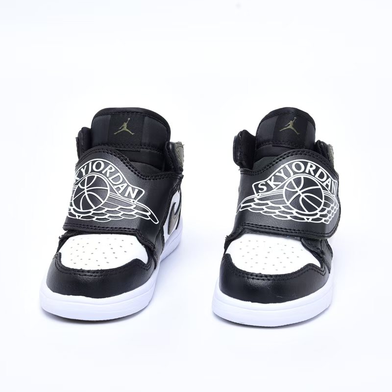 图片[2]-乔丹飞翼童鞋7092黑墨绿24-37-选品中心