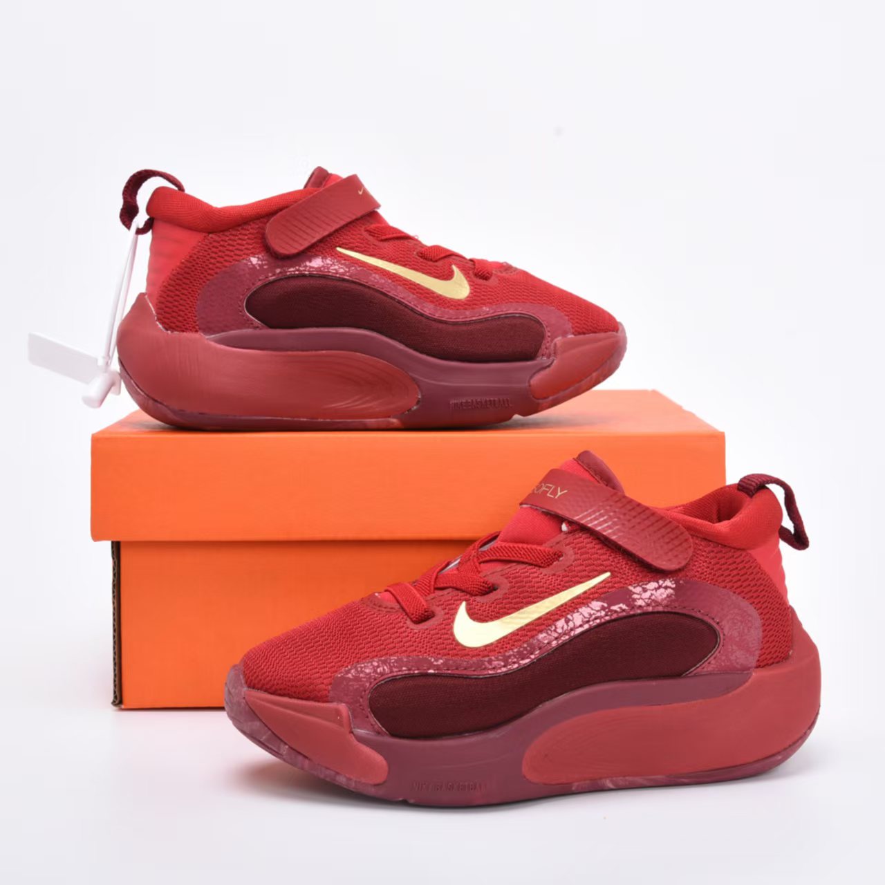 图片[2]-耐克蓝球26-37 小码魔术贴，大码鞋带-选品中心