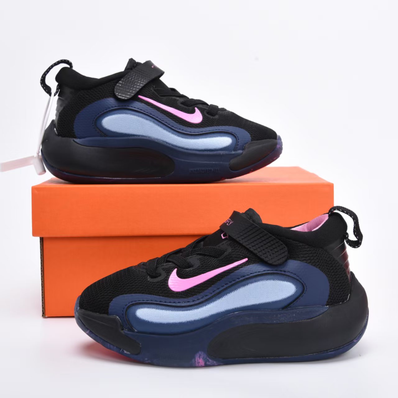 图片[5]-耐克蓝球26-37 小码魔术贴，大码鞋带-选品中心