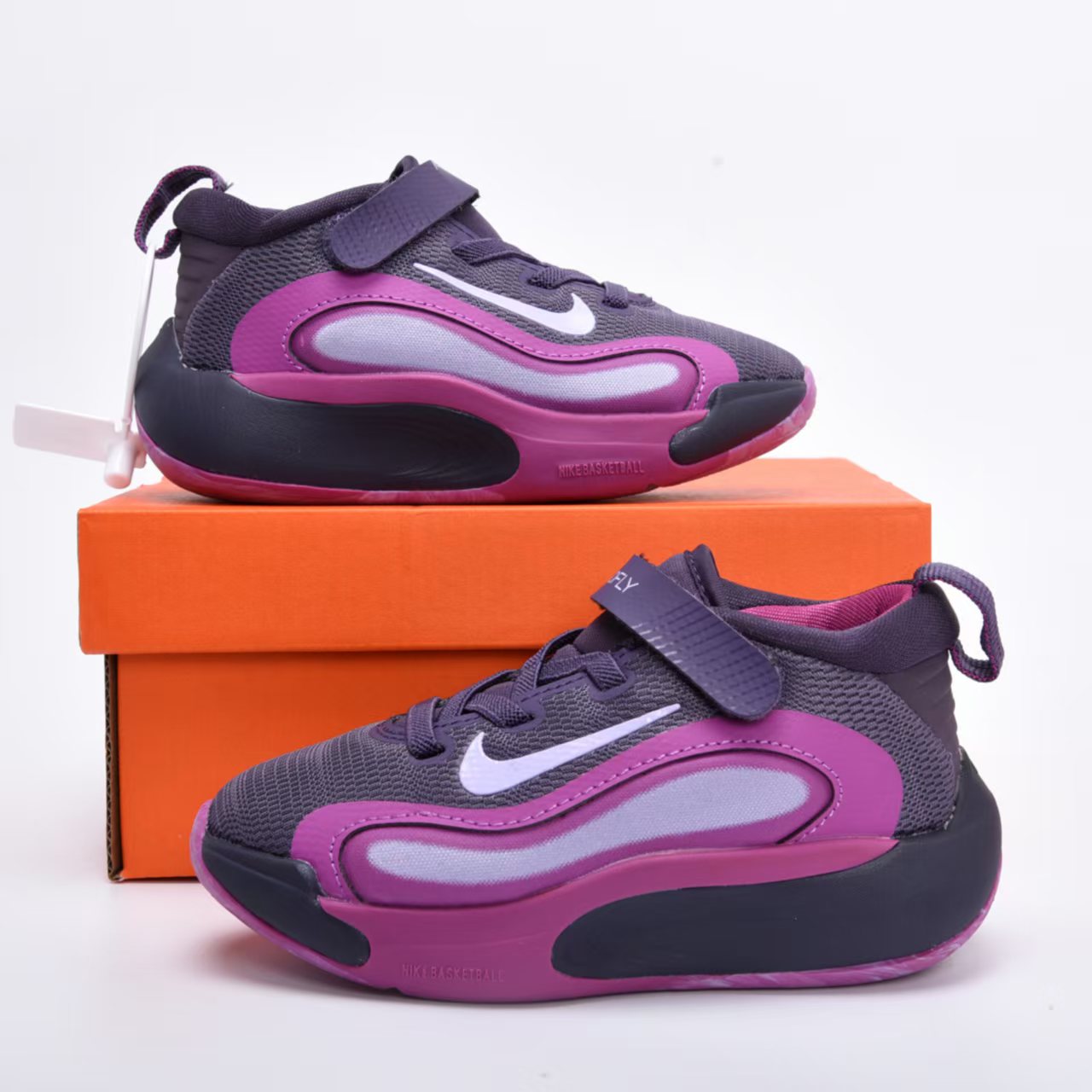 图片[5]-耐克蓝球26-37 小码魔术贴，大码鞋带-选品中心