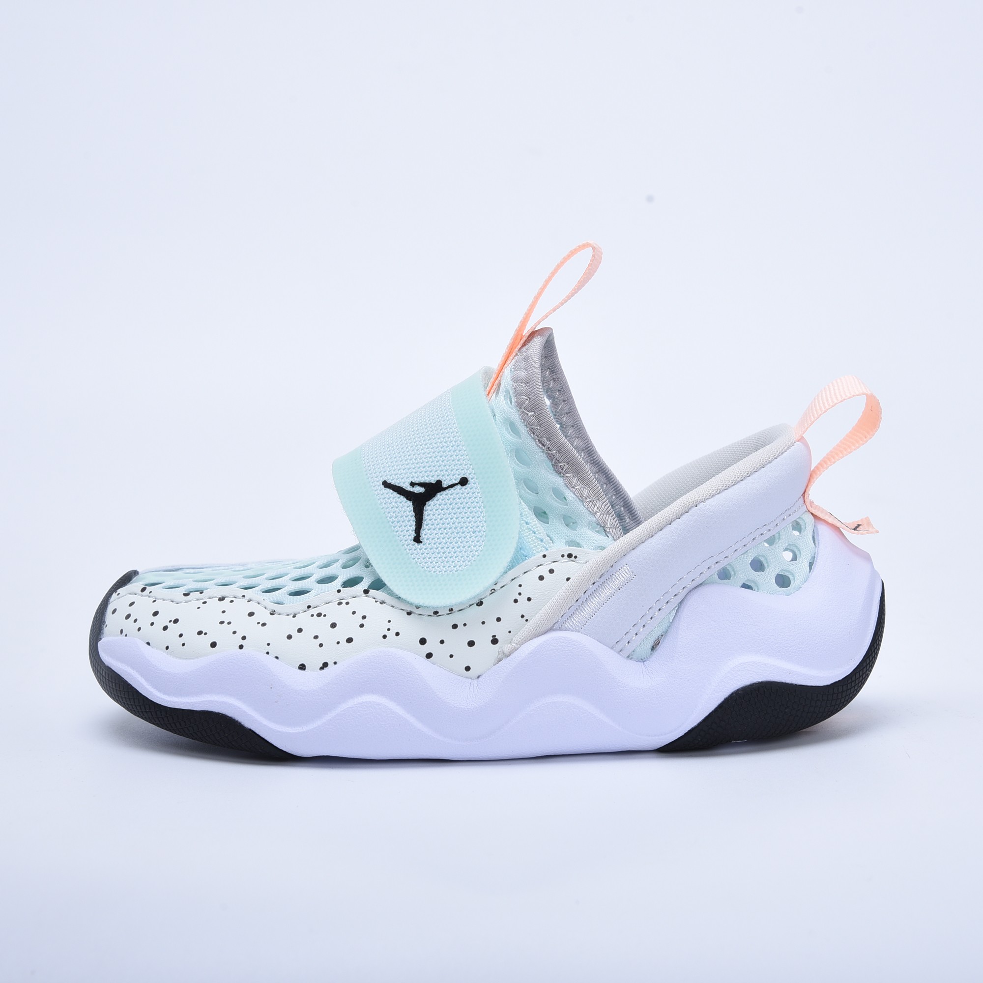 乔丹小鲨鱼大网孔4301薄荷绿24-37-选品中心