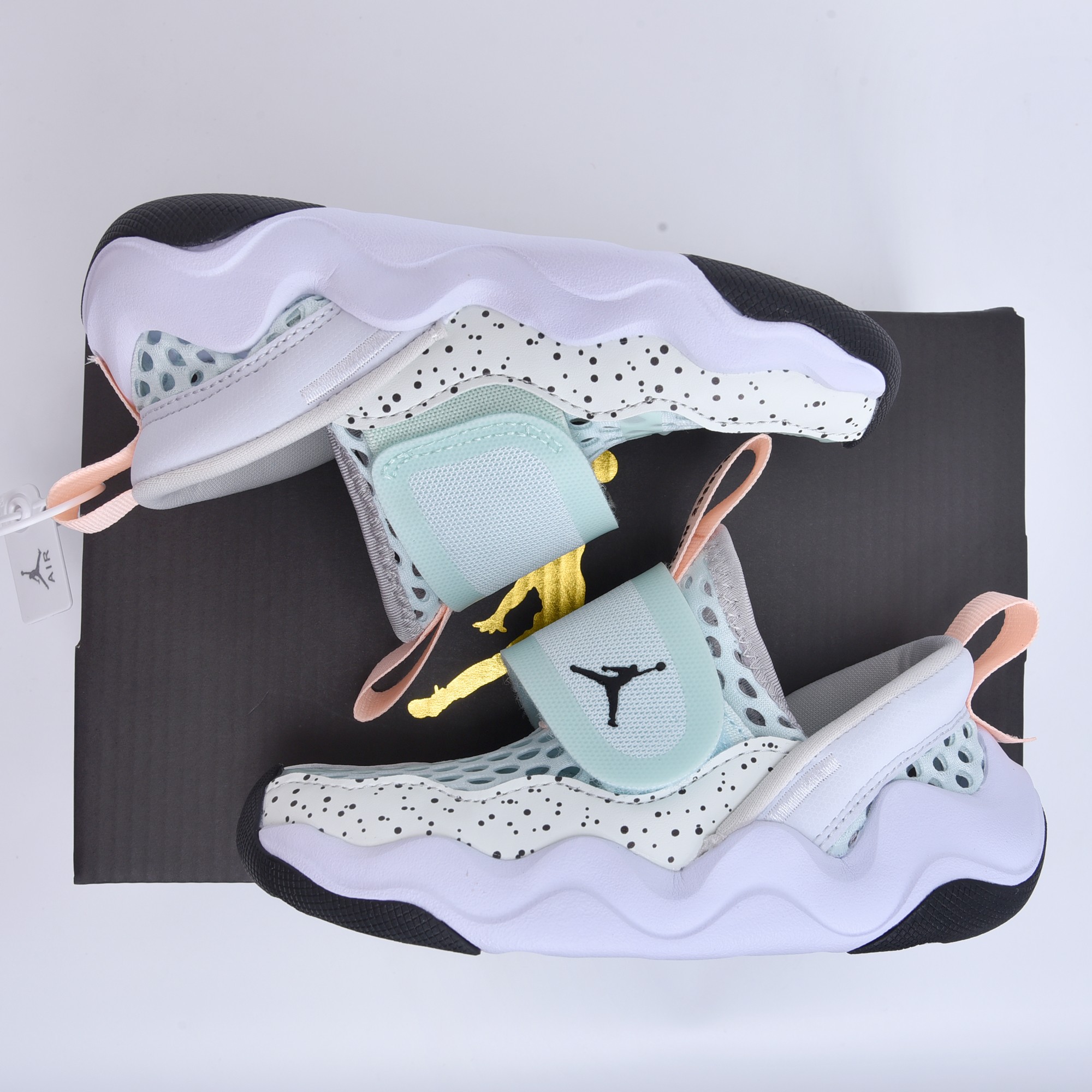 图片[9]-乔丹小鲨鱼大网孔4301薄荷绿24-37-选品中心