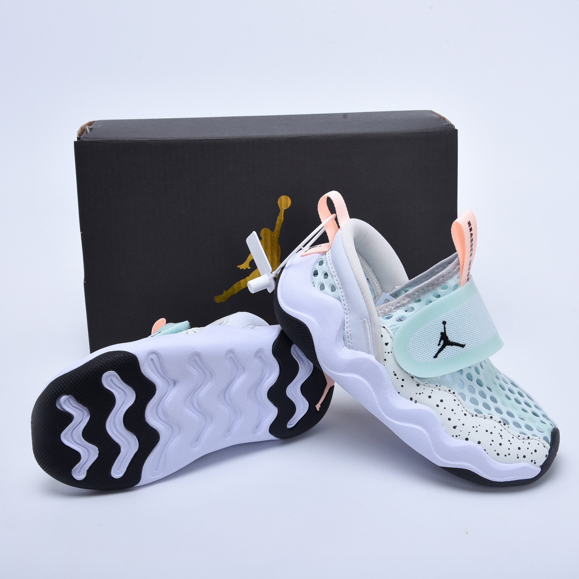 图片[7]-乔丹小鲨鱼大网孔4301薄荷绿24-37-选品中心